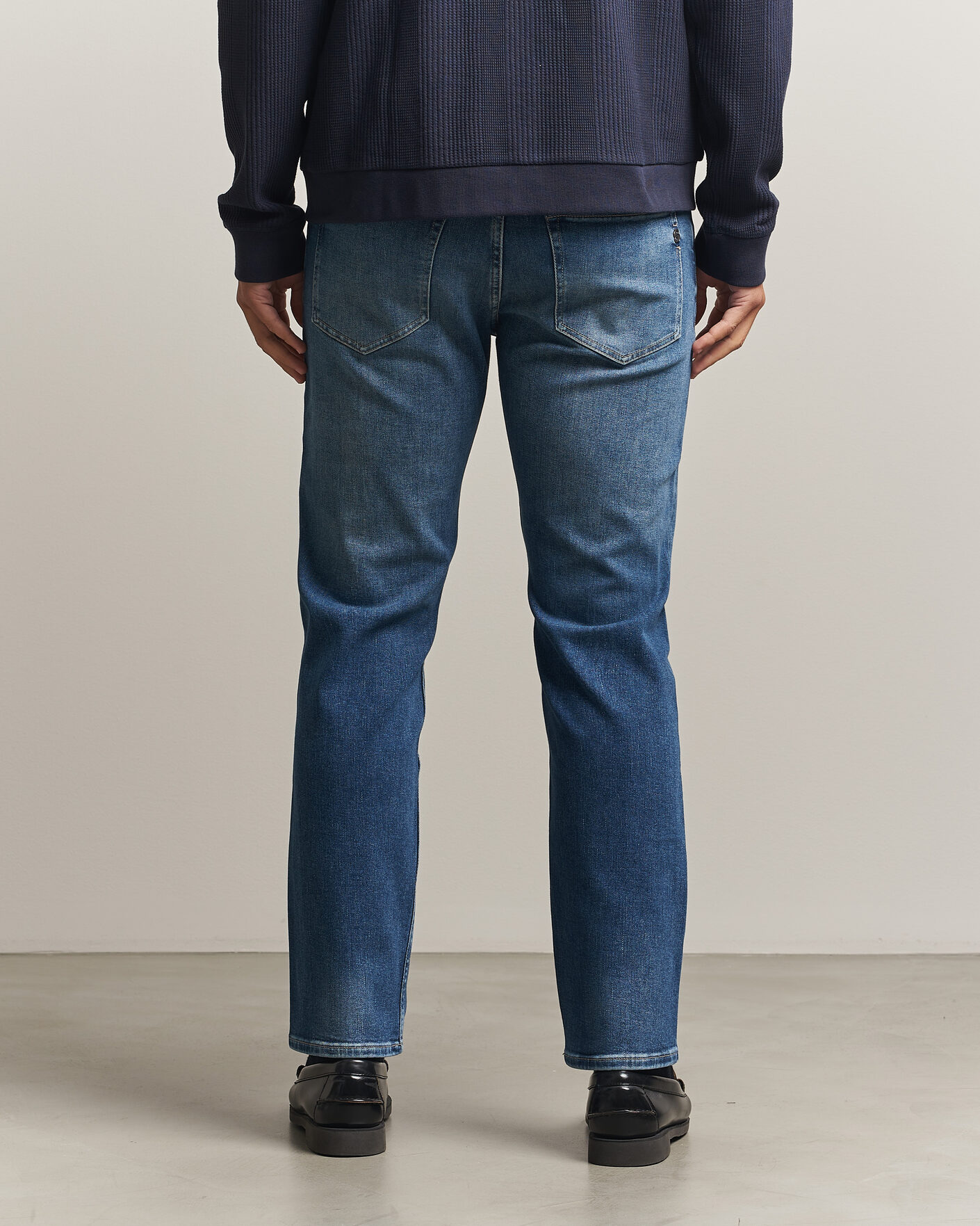 Heren | Jeans | BOSS BLACK | Ogden Regular Fit Jeans Medium Blue