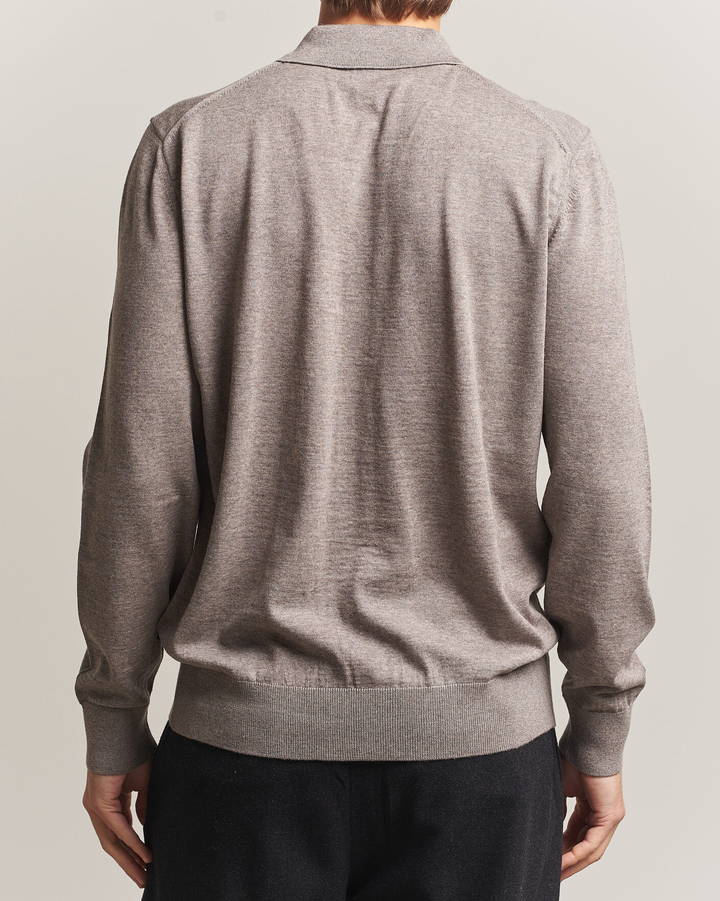 Heren | Truien | BOSS BLACK | Helbert Merino Knitted Cardigan Open Brown