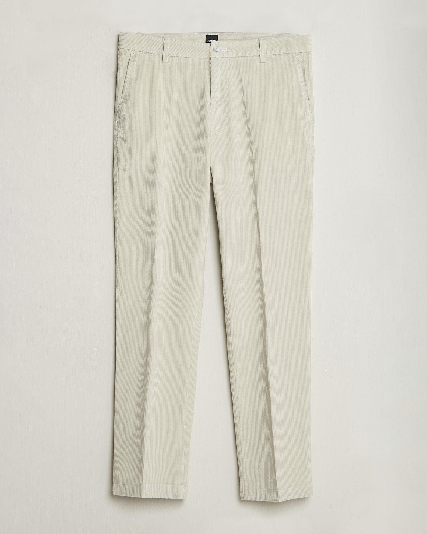 Heren | Broeken | BOSS BLACK | Kane Structured Cotton Chino Open White