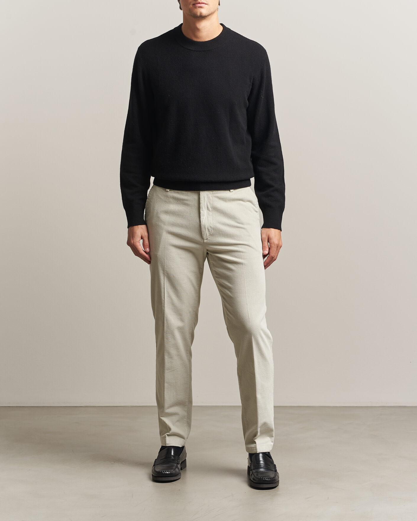 Heren | Broeken | BOSS BLACK | Kane Structured Cotton Chino Open White