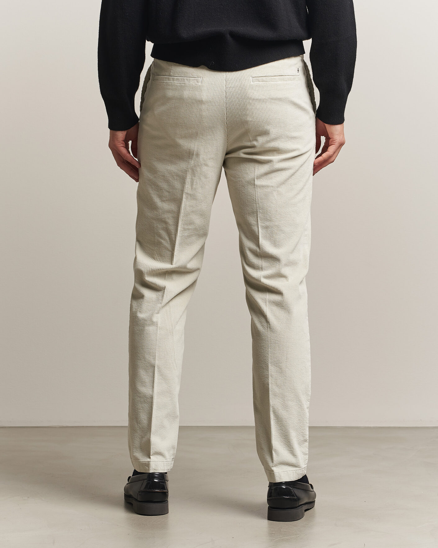 Heren | Broeken | BOSS BLACK | Kane Structured Cotton Chino Open White