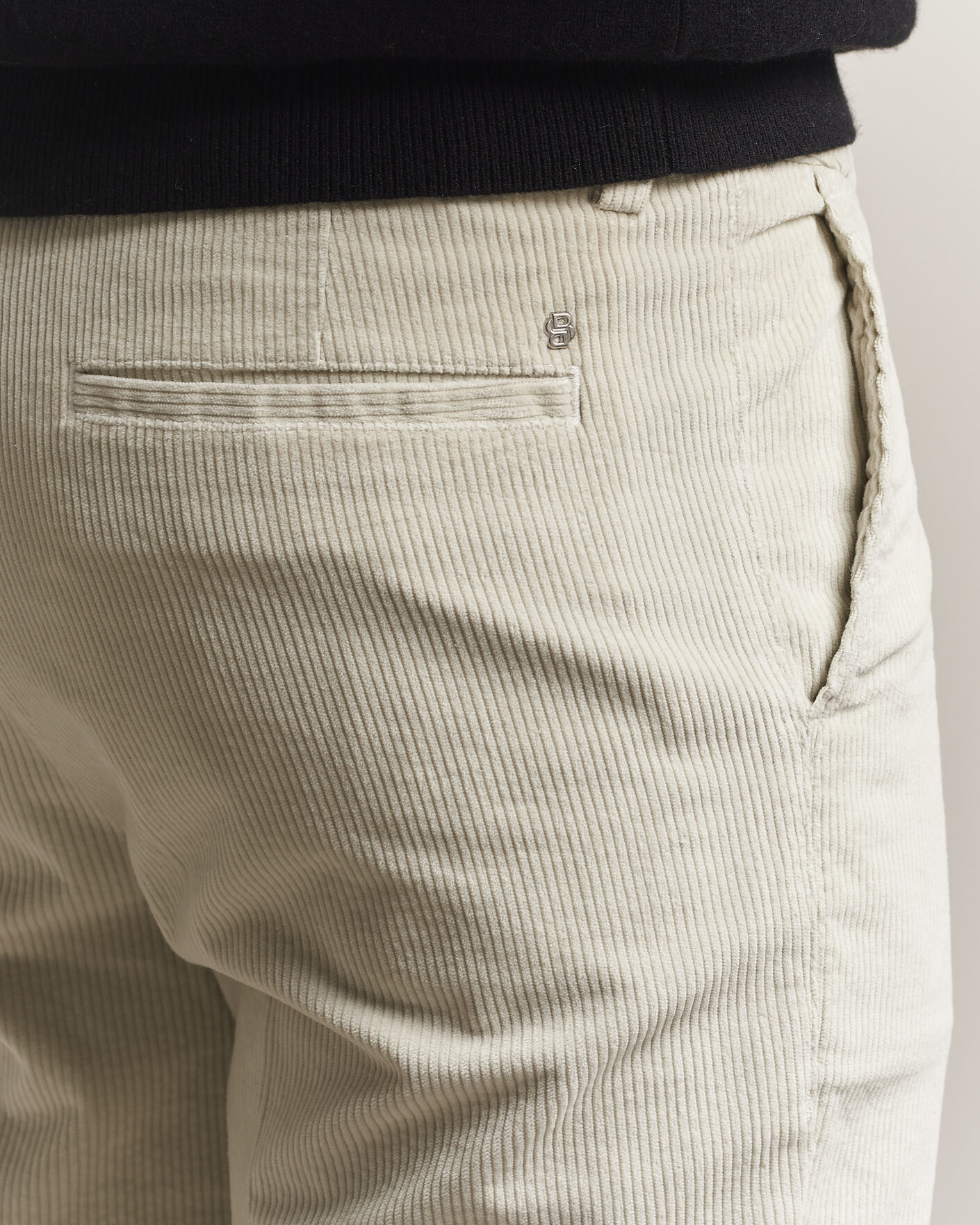 Heren | Broeken | BOSS BLACK | Kane Structured Cotton Chino Open White
