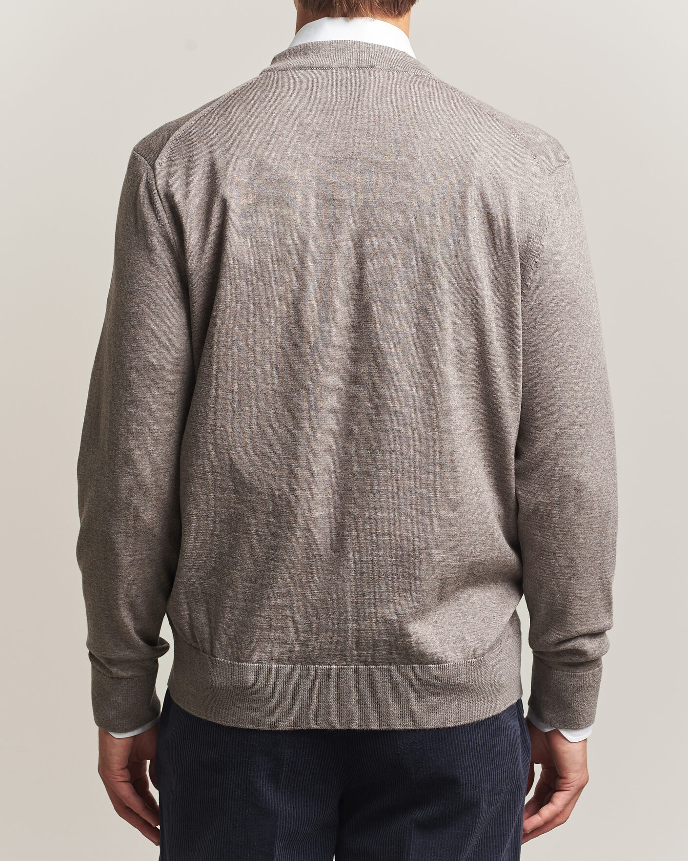 Heren | Truien | BOSS BLACK | Mardon Wool Cardigan Open Brown