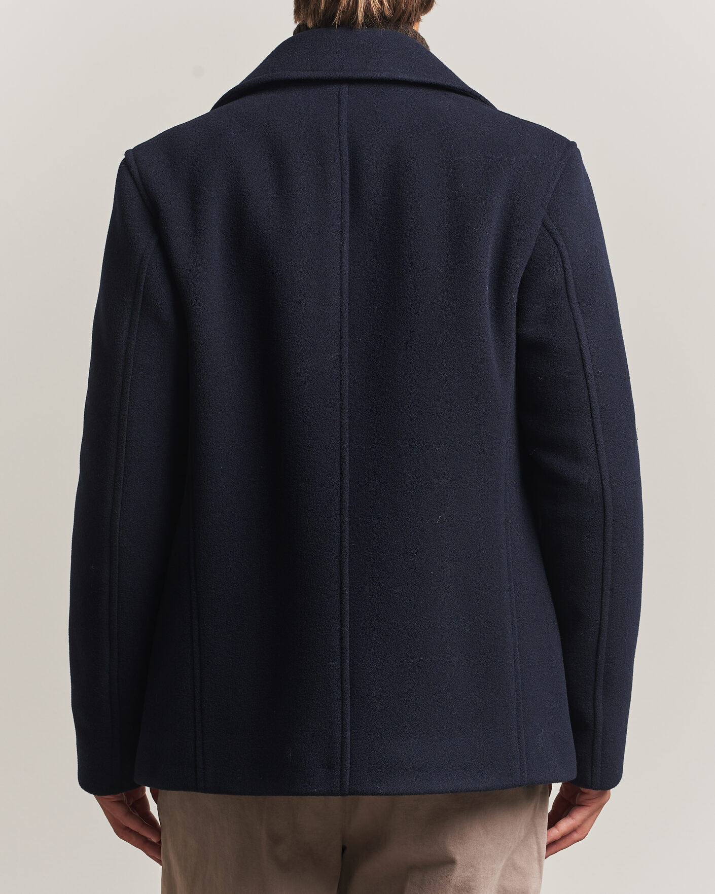 Heren | Jassen | BOSS BLACK | Hyde Wool Peacoat Dark Blue