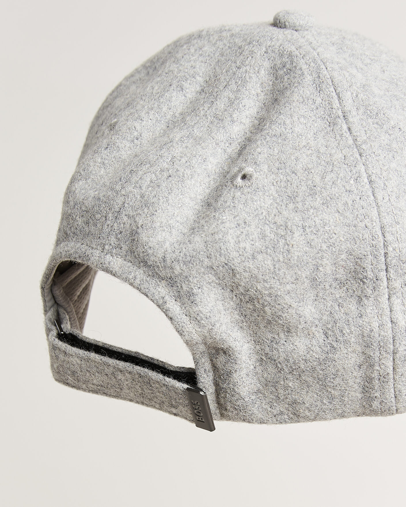 Heren | Hoeden en petten | BOSS ORANGE | Derrel Wool Cap Open Grey