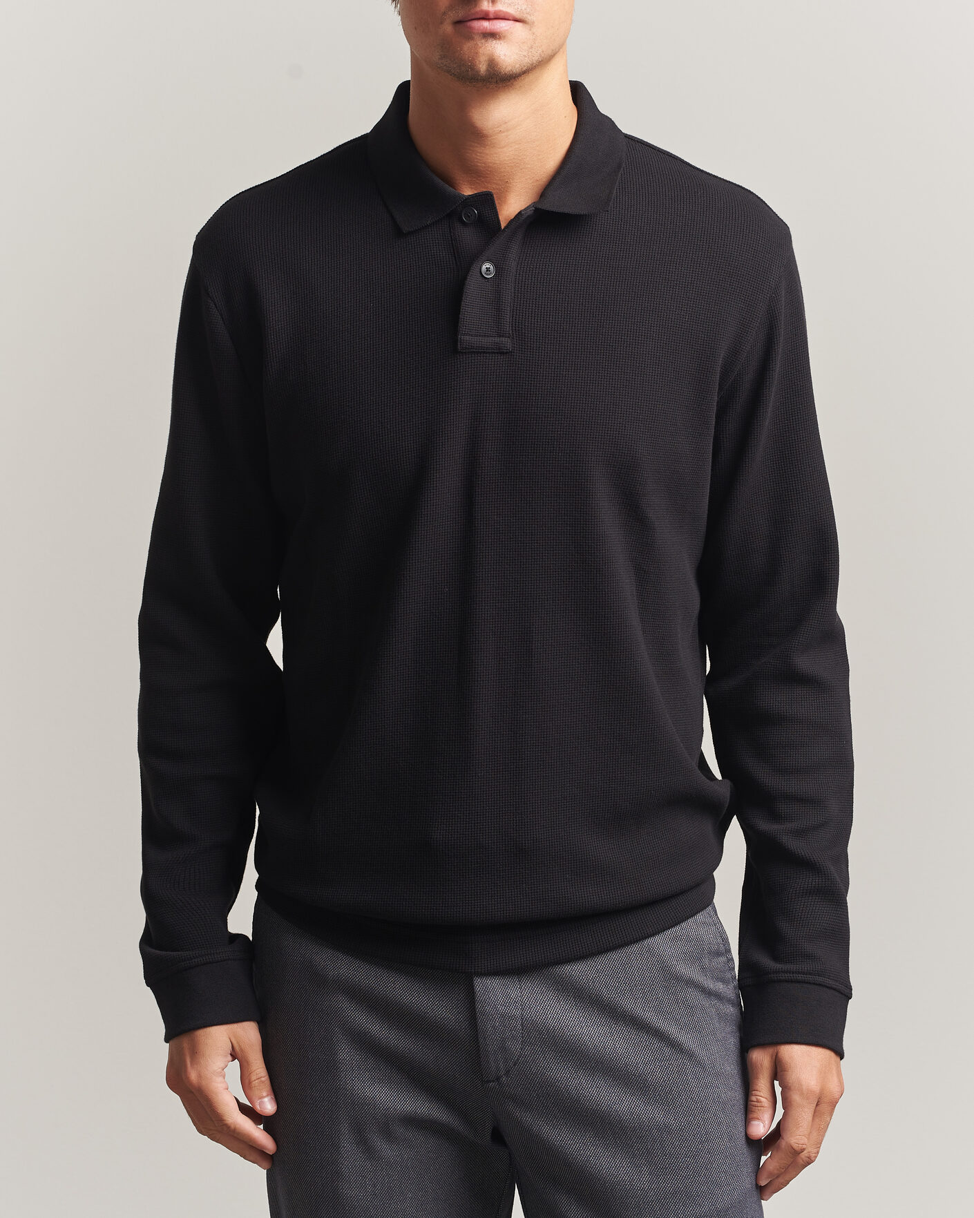 Heren | Truien | BOSS ORANGE | Petempesto Polo Sweater Black