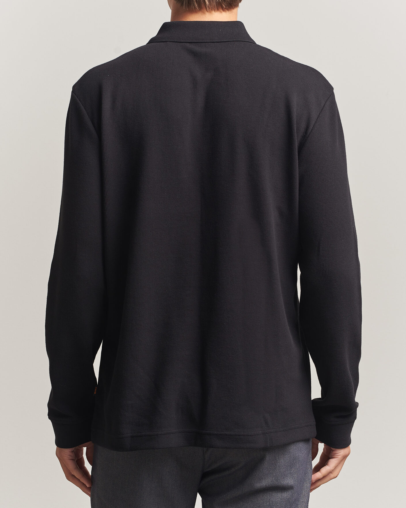 Heren | Truien | BOSS ORANGE | Petempesto Polo Sweater Black