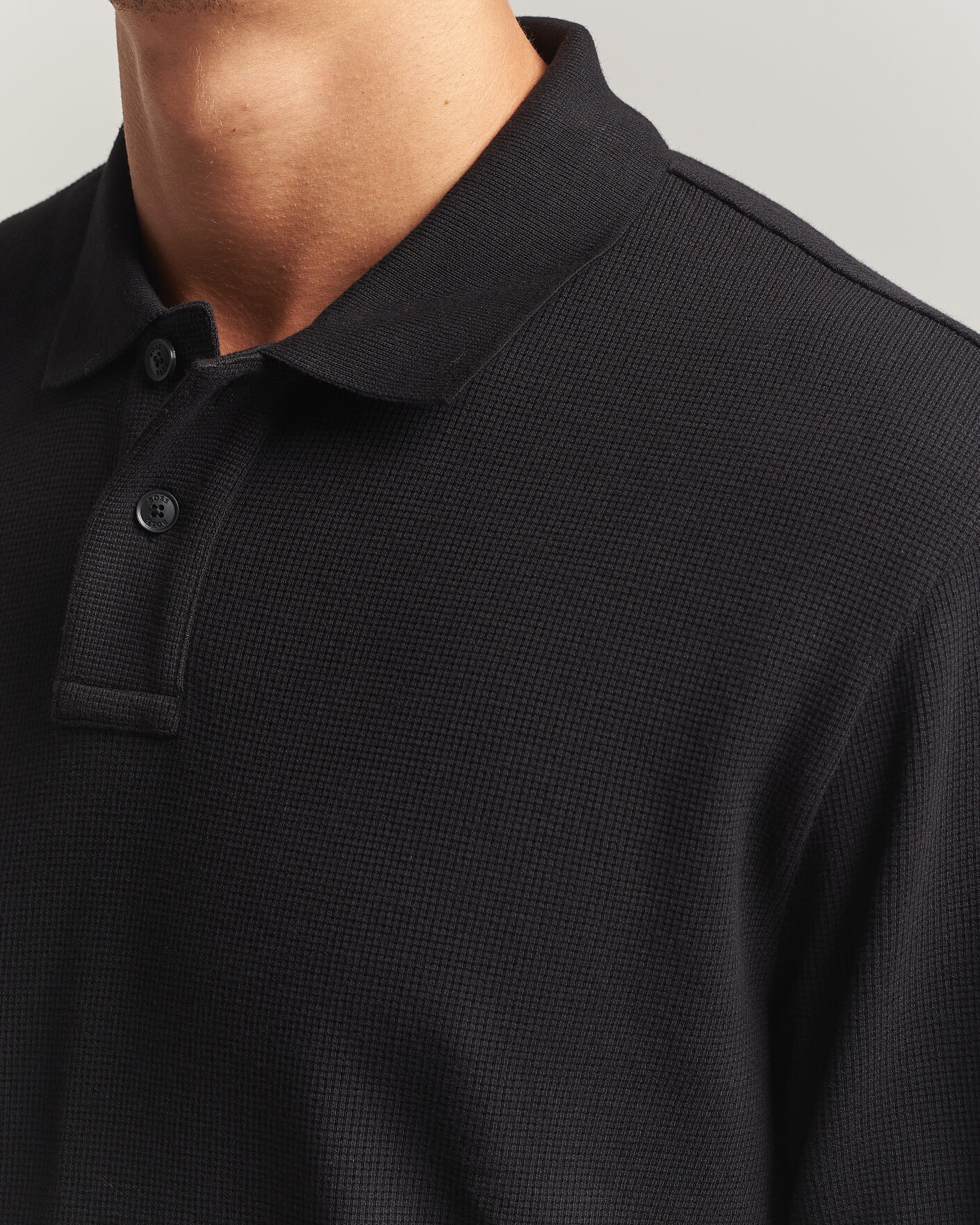 Heren | Truien | BOSS ORANGE | Petempesto Polo Sweater Black