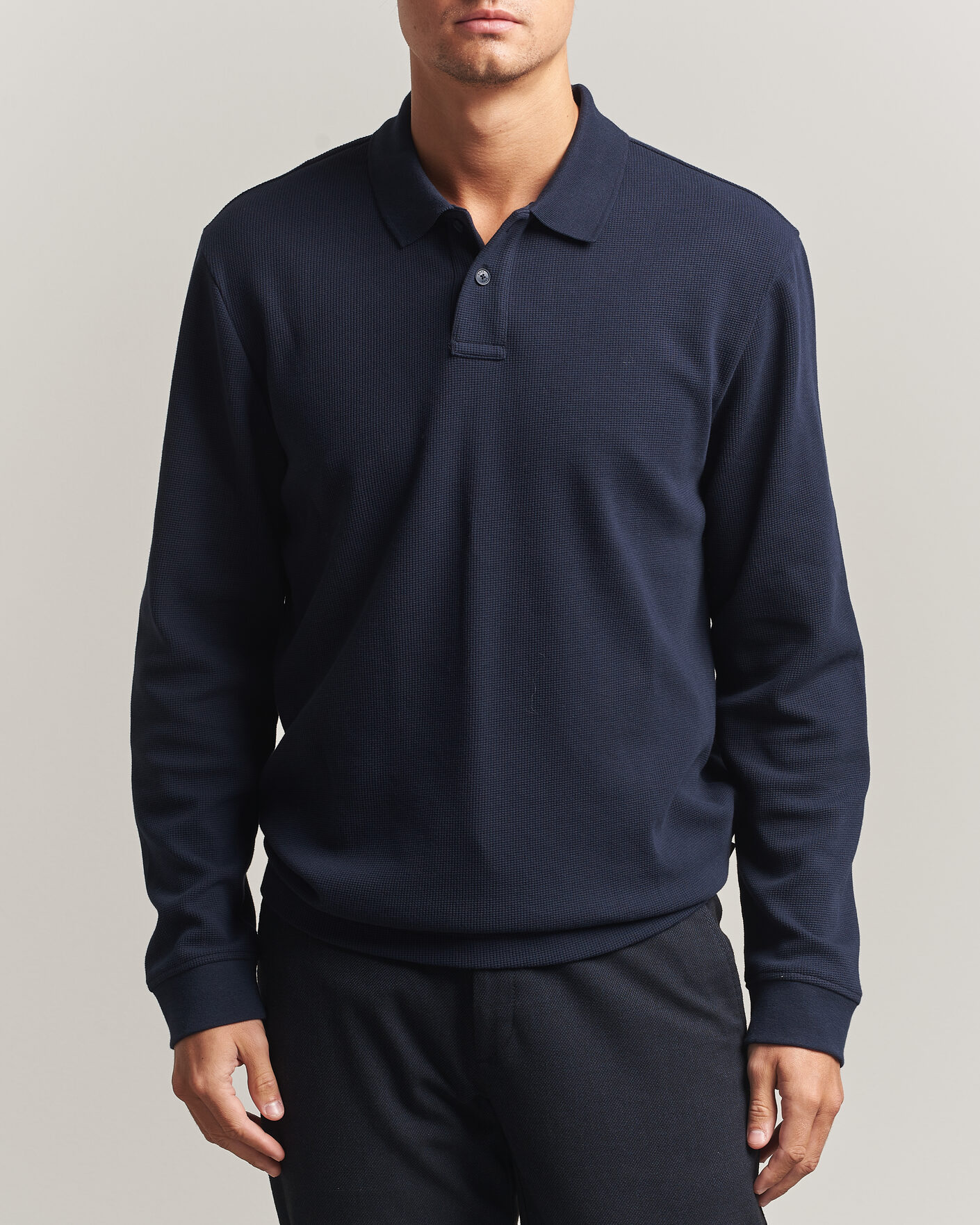 Heren | Truien | BOSS ORANGE | Petempesto Polo Sweater Dark Blue