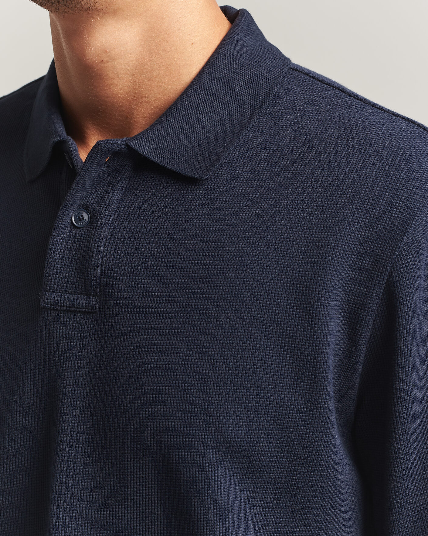 Heren | Truien | BOSS ORANGE | Petempesto Polo Sweater Dark Blue