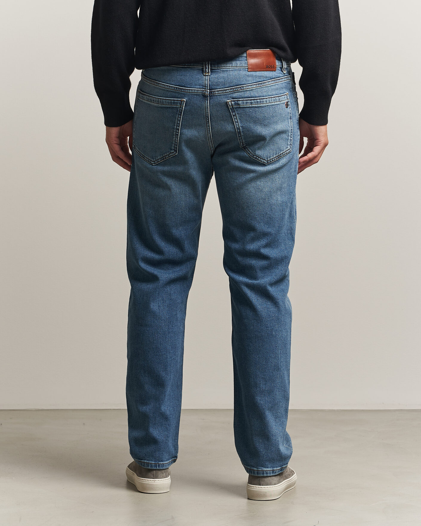 Heren | Jeans | BOSS ORANGE | Ogden Regular Fit Jeans Medium Blue