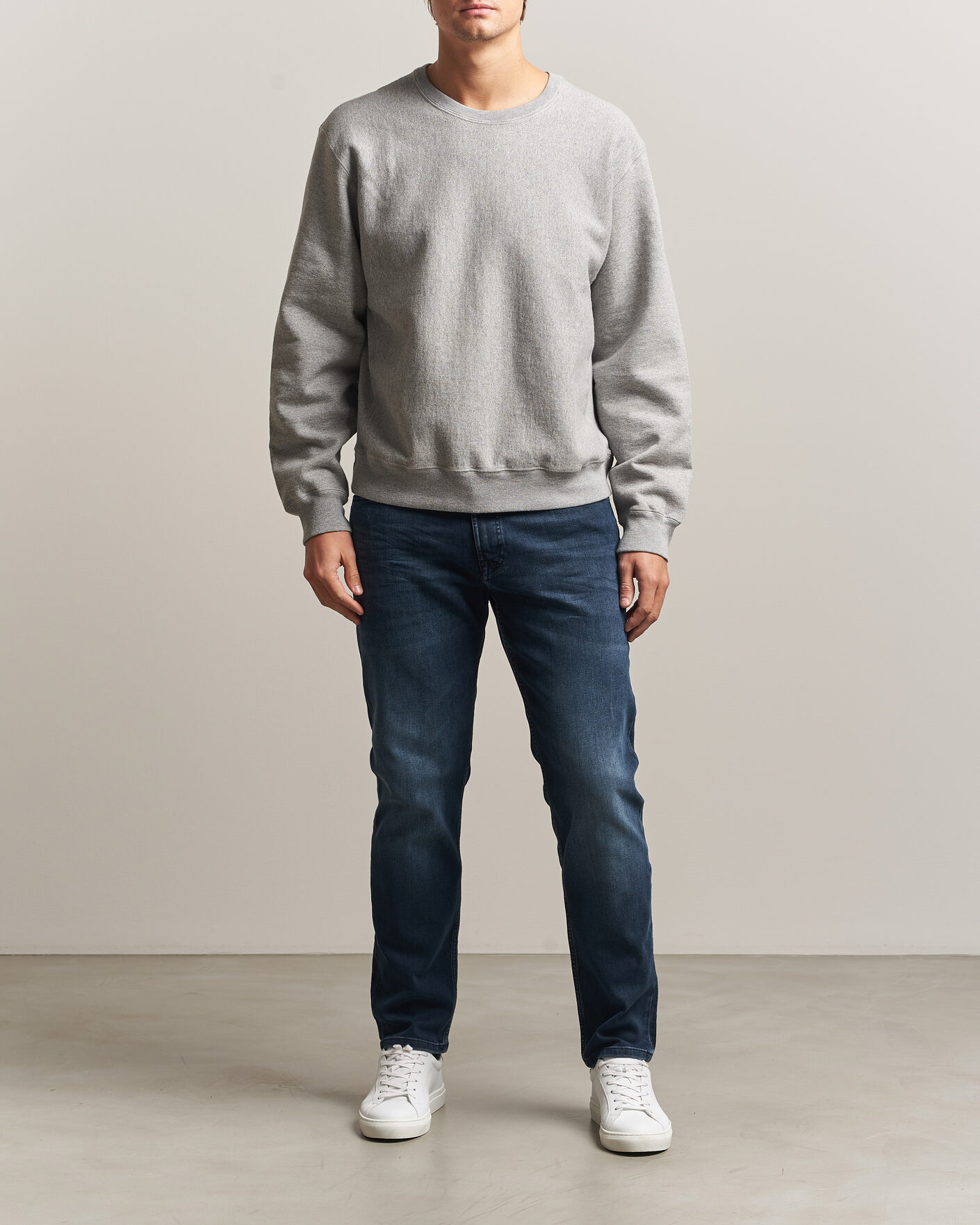 Heren | Jeans | BOSS ORANGE | Re.Maine Regular Fit Jeans Navy