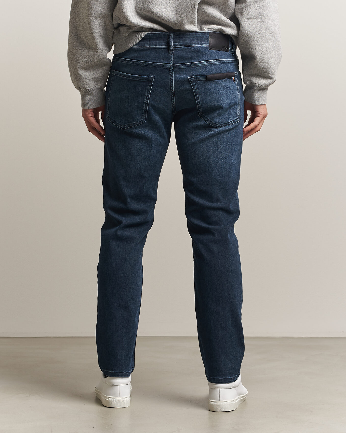 Heren | Jeans | BOSS ORANGE | Re.Maine Regular Fit Jeans Navy