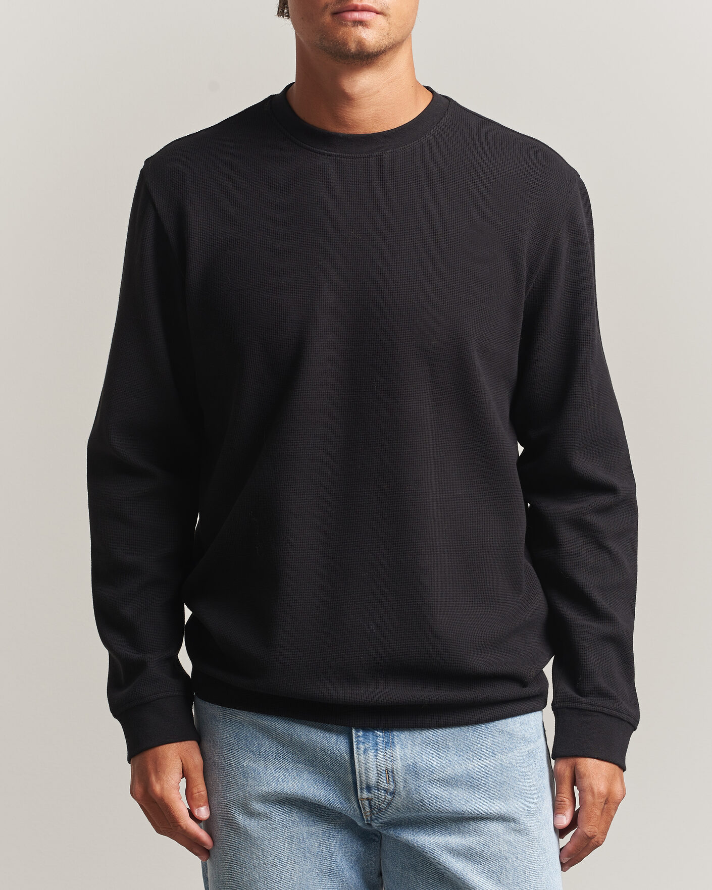 Heren | Truien | BOSS ORANGE | Tempesto Sweater Black
