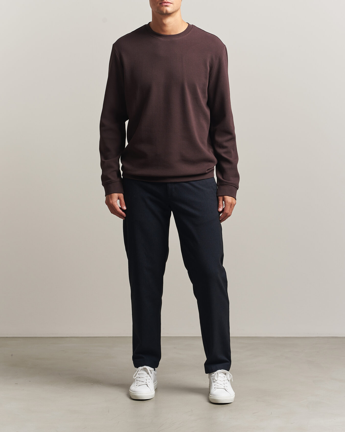 Heren | Truien | BOSS ORANGE | Tempesto Sweater Dark Brown