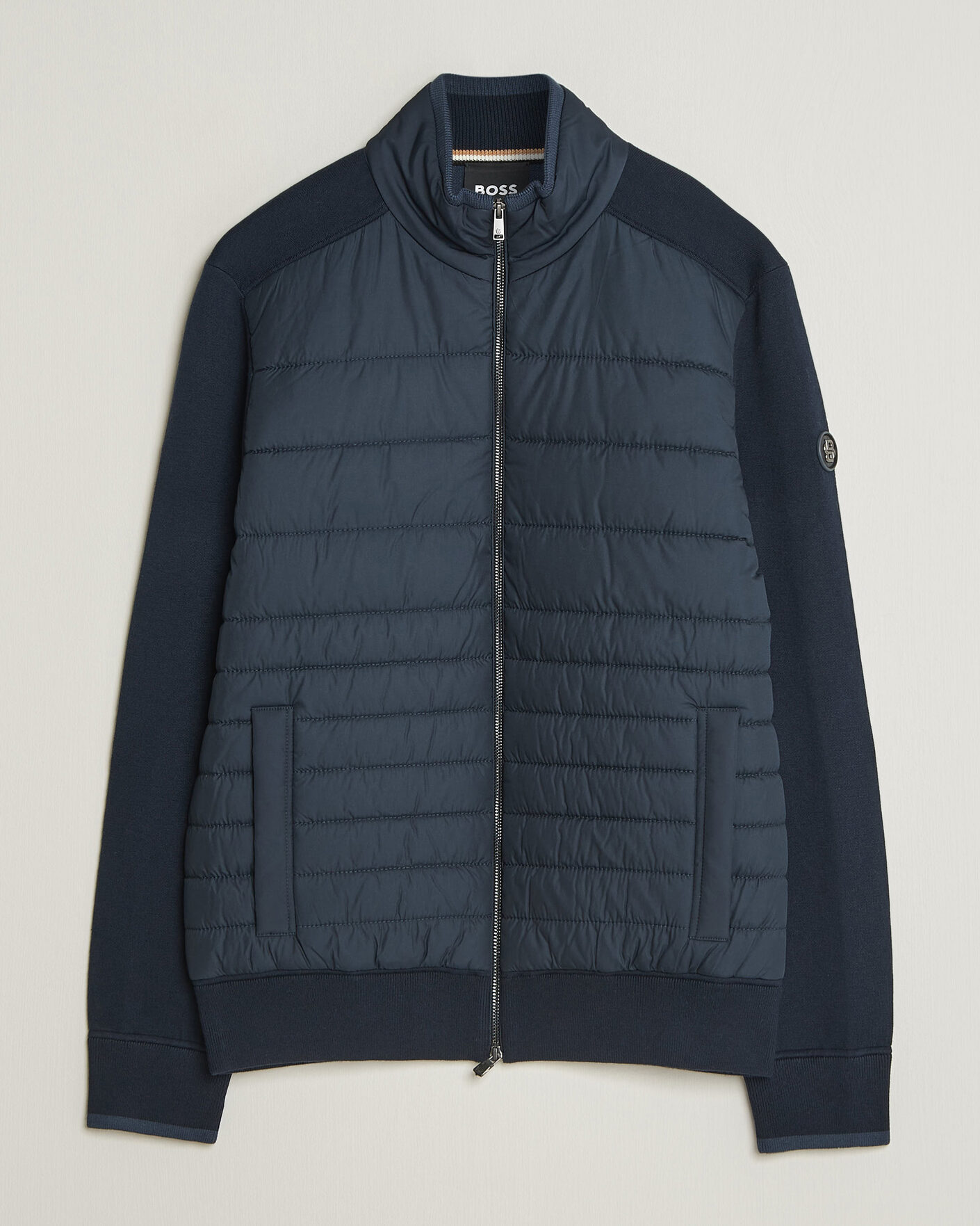 Heren | Jassen | BOSS BLACK | Facente Hybrid Jacket Dark Blue