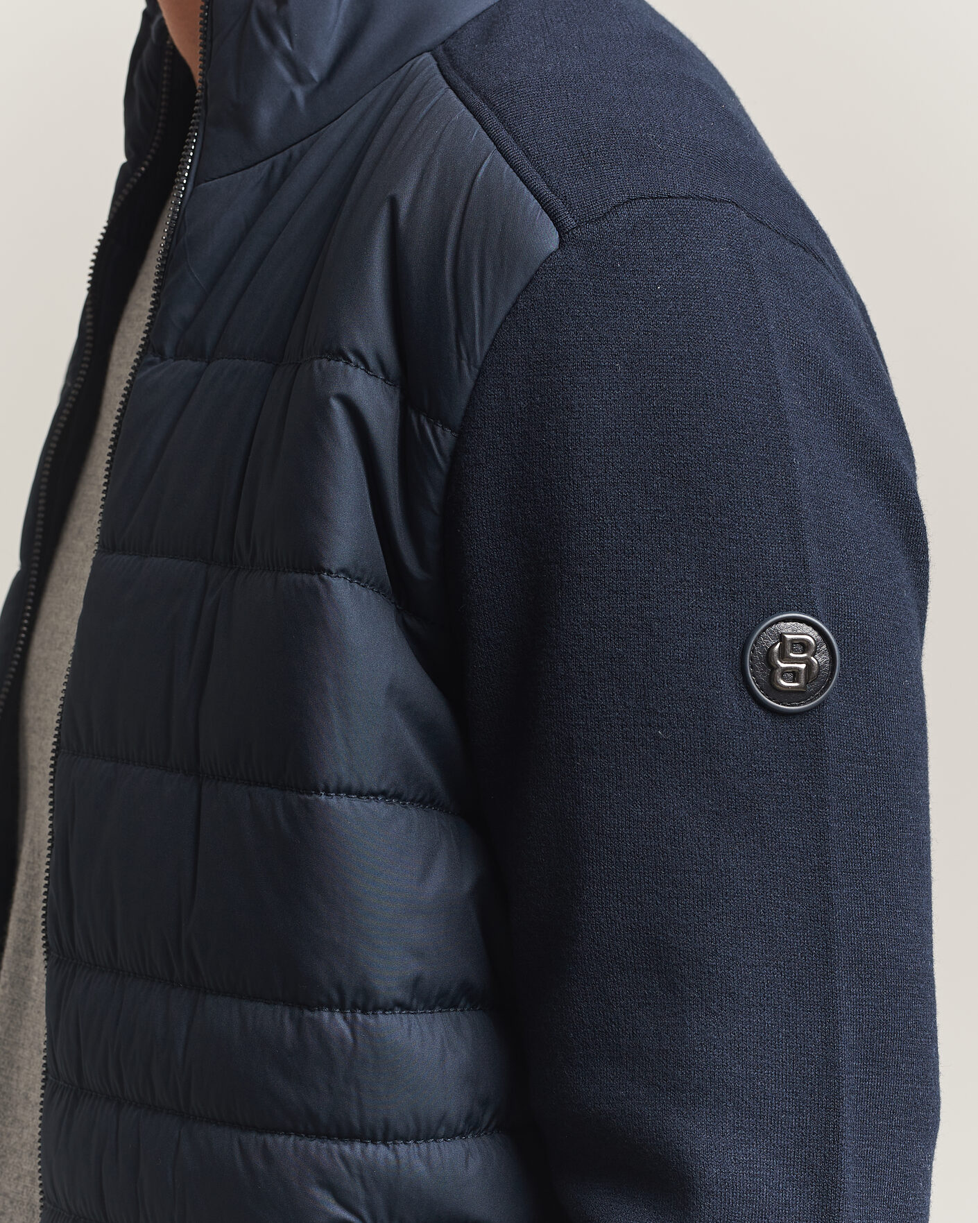 Heren | Jassen | BOSS BLACK | Facente Hybrid Jacket Dark Blue