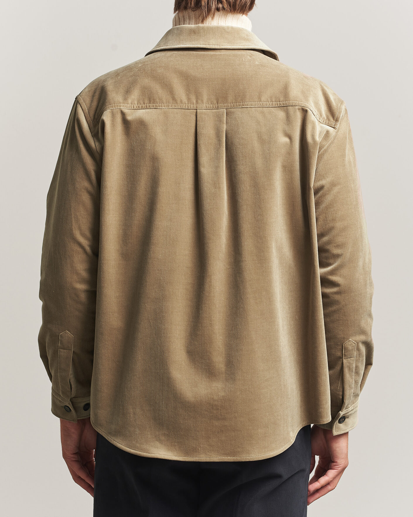 Heren | Overhemden | BOSS BLACK | Carper Corduroy Overshirt Open Brown
