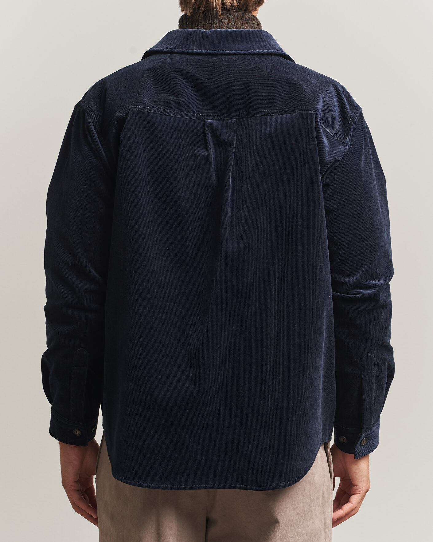 Heren | Overhemden | BOSS BLACK | Carper Corduroy Overshirt Dark Blue