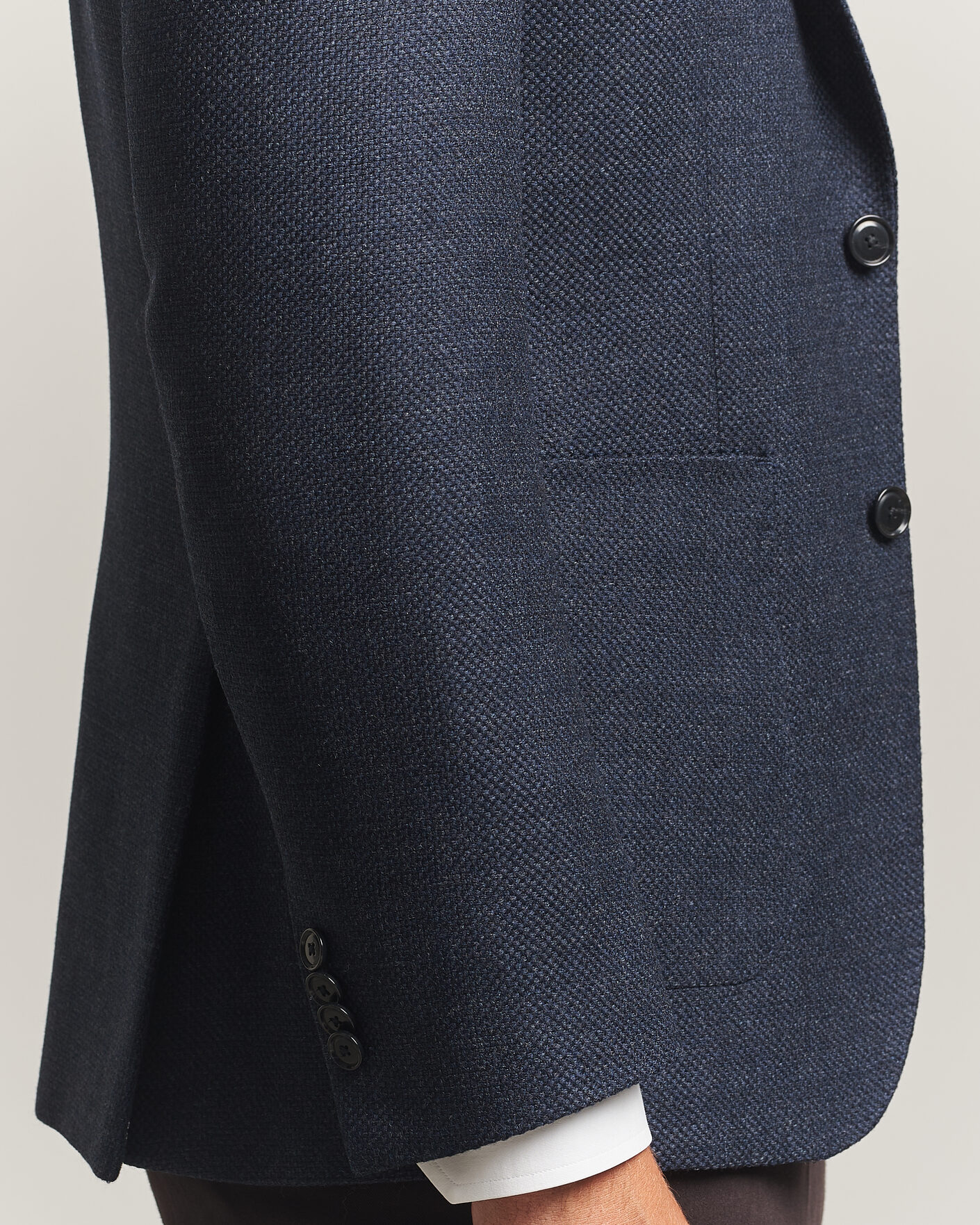 Heren | Blazers | BOSS BLACK | Hutson Wool Patch Pocket Blazer Dark Blue