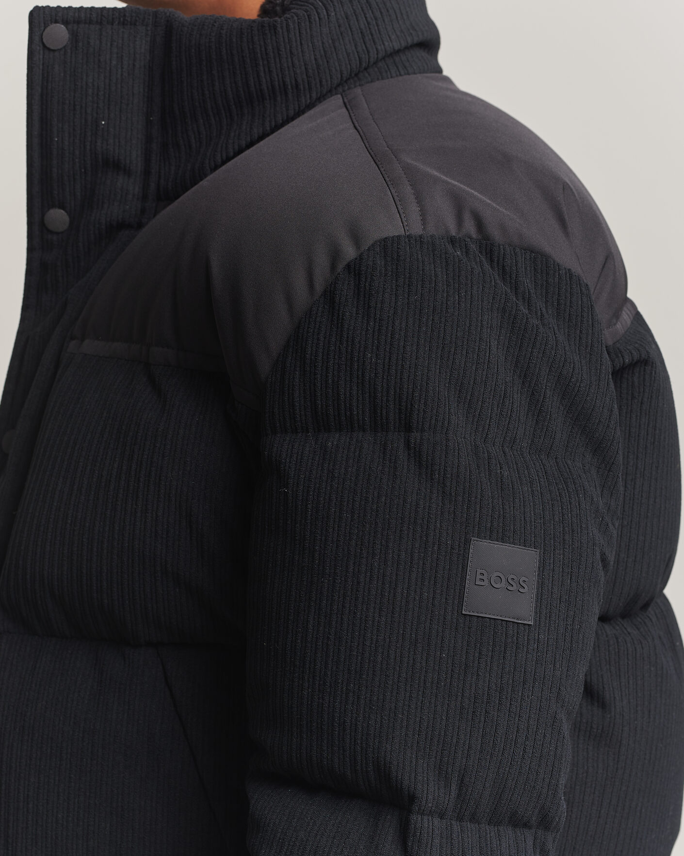 Heren | Jassen | BOSS ORANGE | Ocord Corduroy Jacket Black