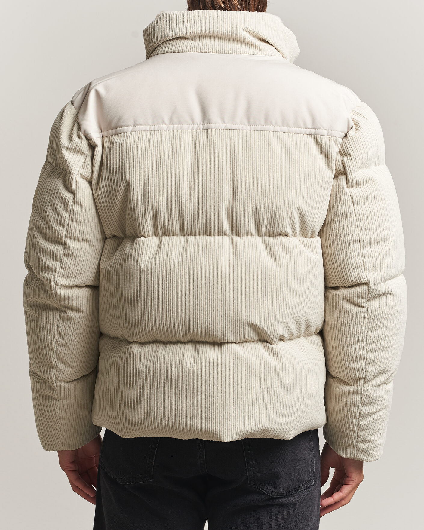 Heren | Jassen | BOSS ORANGE | Ocord Corduroy Jacket Light Beige