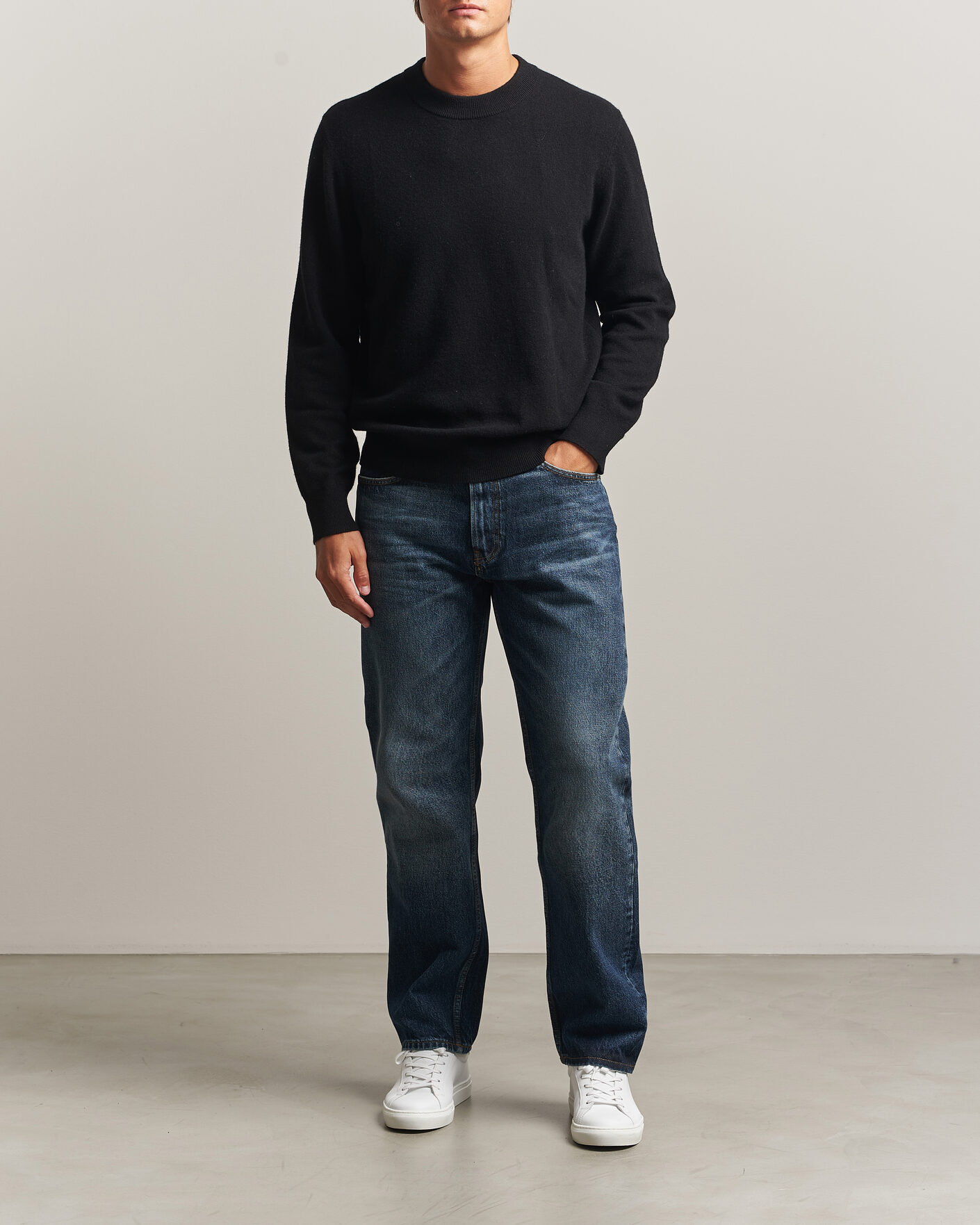 Heren | Jeans | HUGO | 840 Regular Fit Jeans Navy