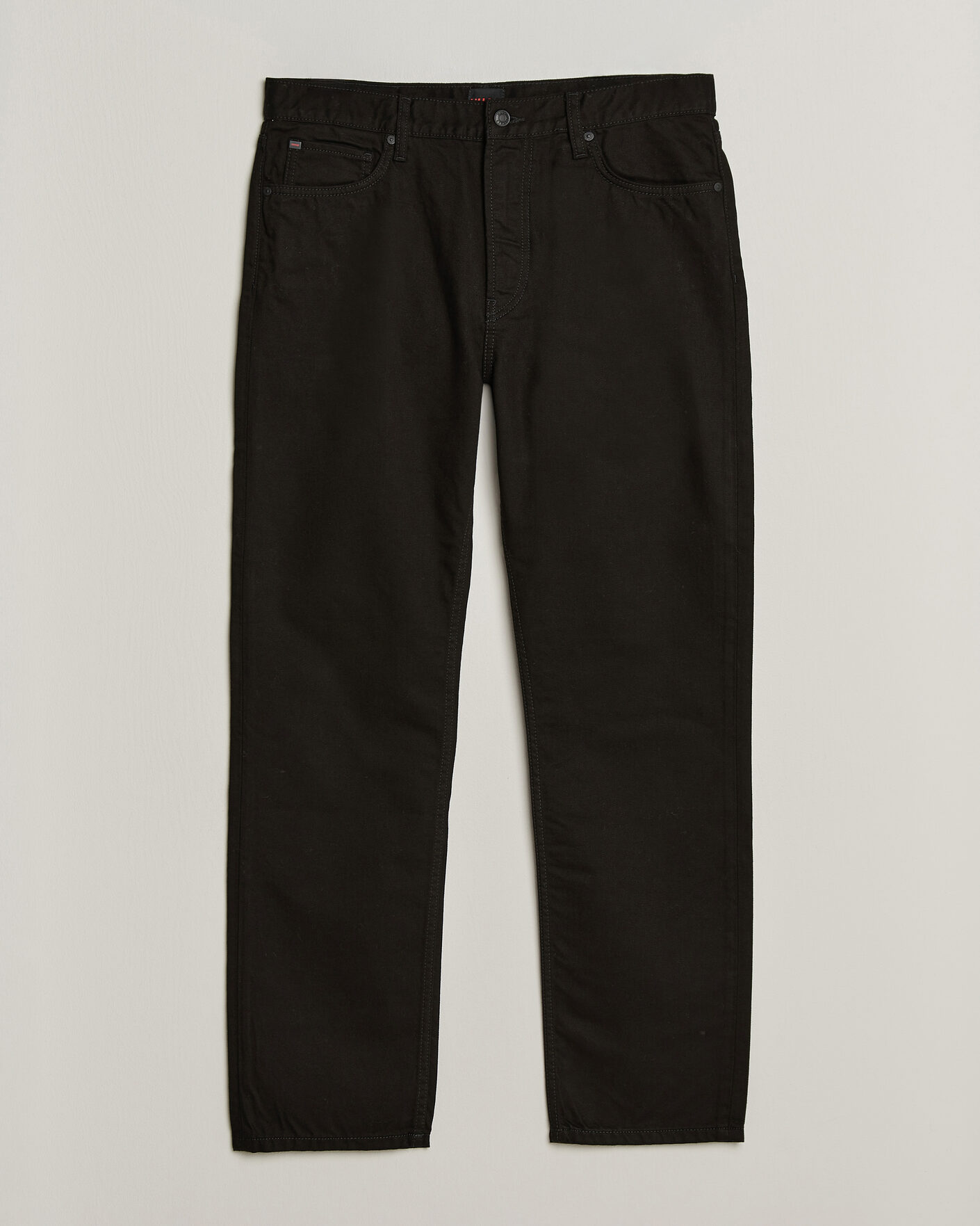 Heren | Jeans | HUGO | 840 Regular Fit Jeans Black