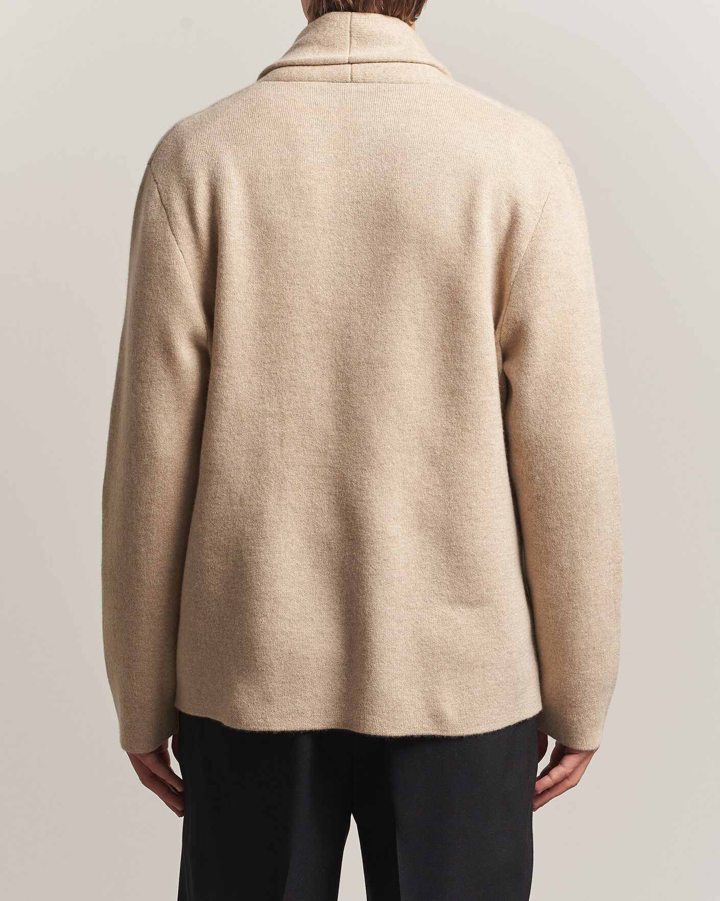 Heren | Truien | BOSS CAMEL | Fenturo Wool Knitted Cardigan Light Beige