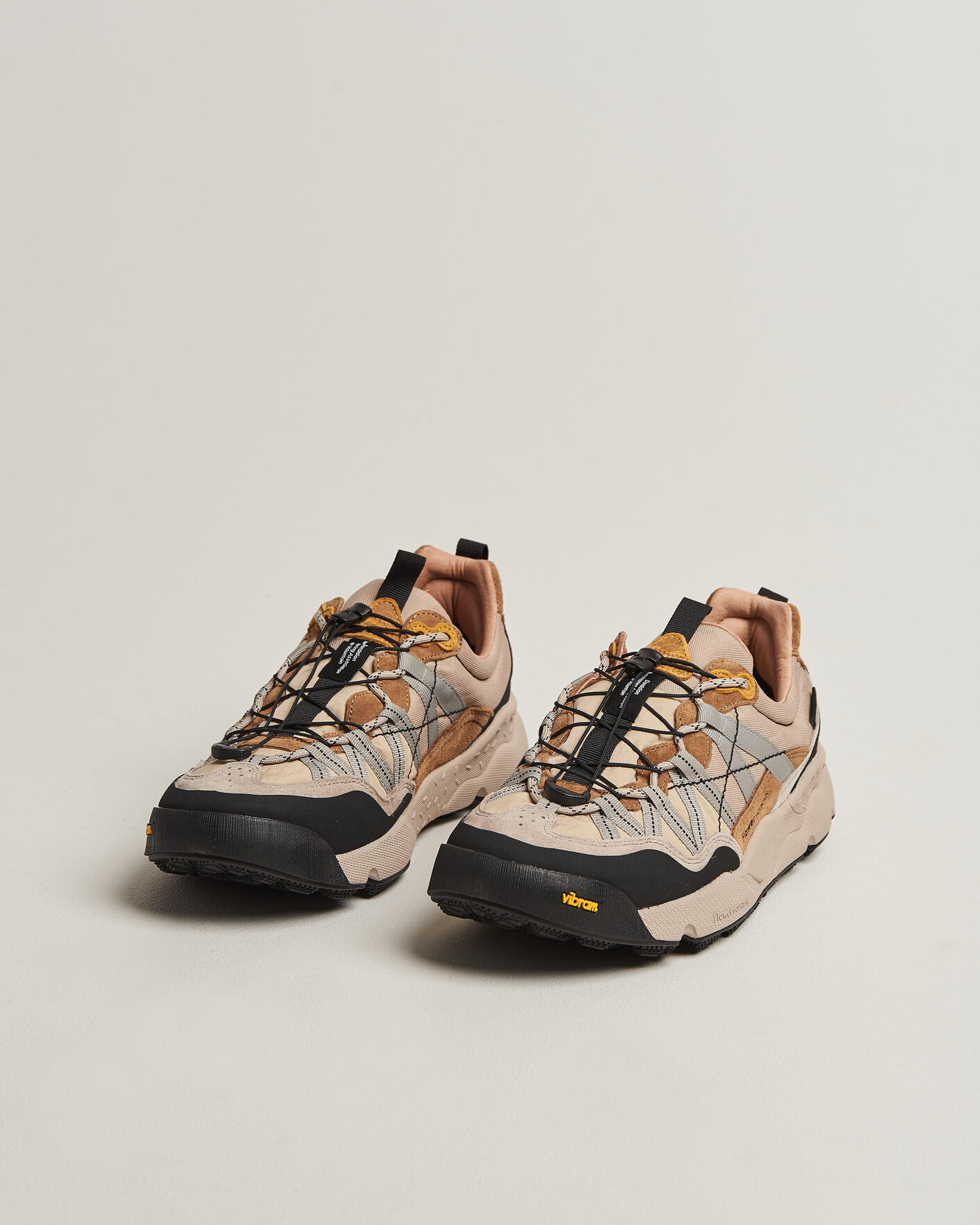 Heren | Sneakers | Flower Mountain | Iwano 2 Suede/Nylon Trail Sneaker Beige