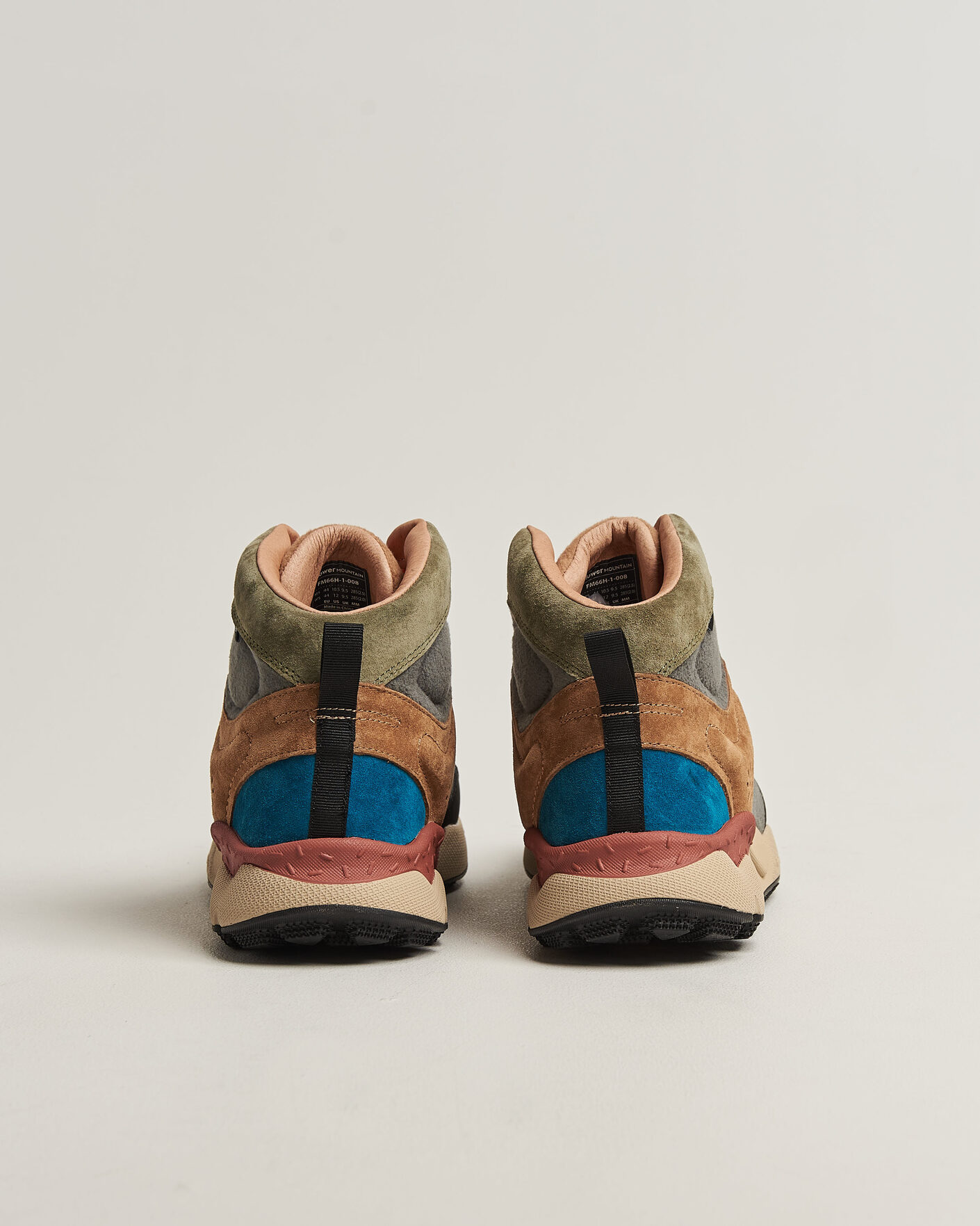 Heren | Sneakers | Flower Mountain | Back Country Mid Suede/Leather Sneaker Multi