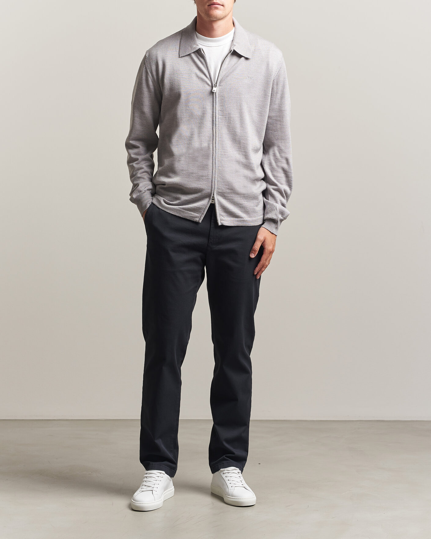 Heren | Broeken | J.Lindeberg | Chaze Cotton Stretch Pants Black