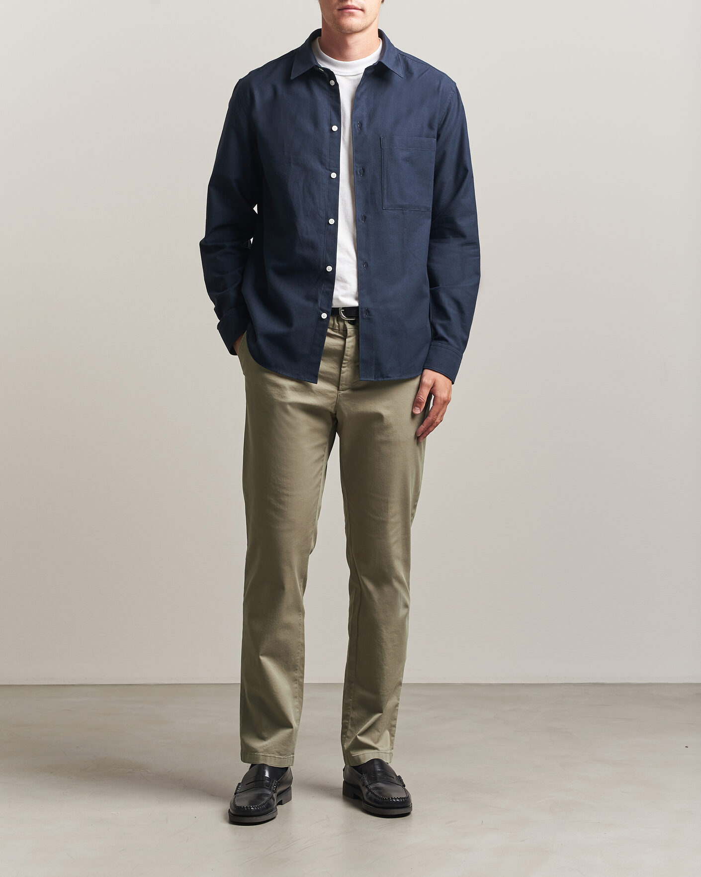 Heren | Broeken | J.Lindeberg | Chaze Cotton Stretch Pants Brindle