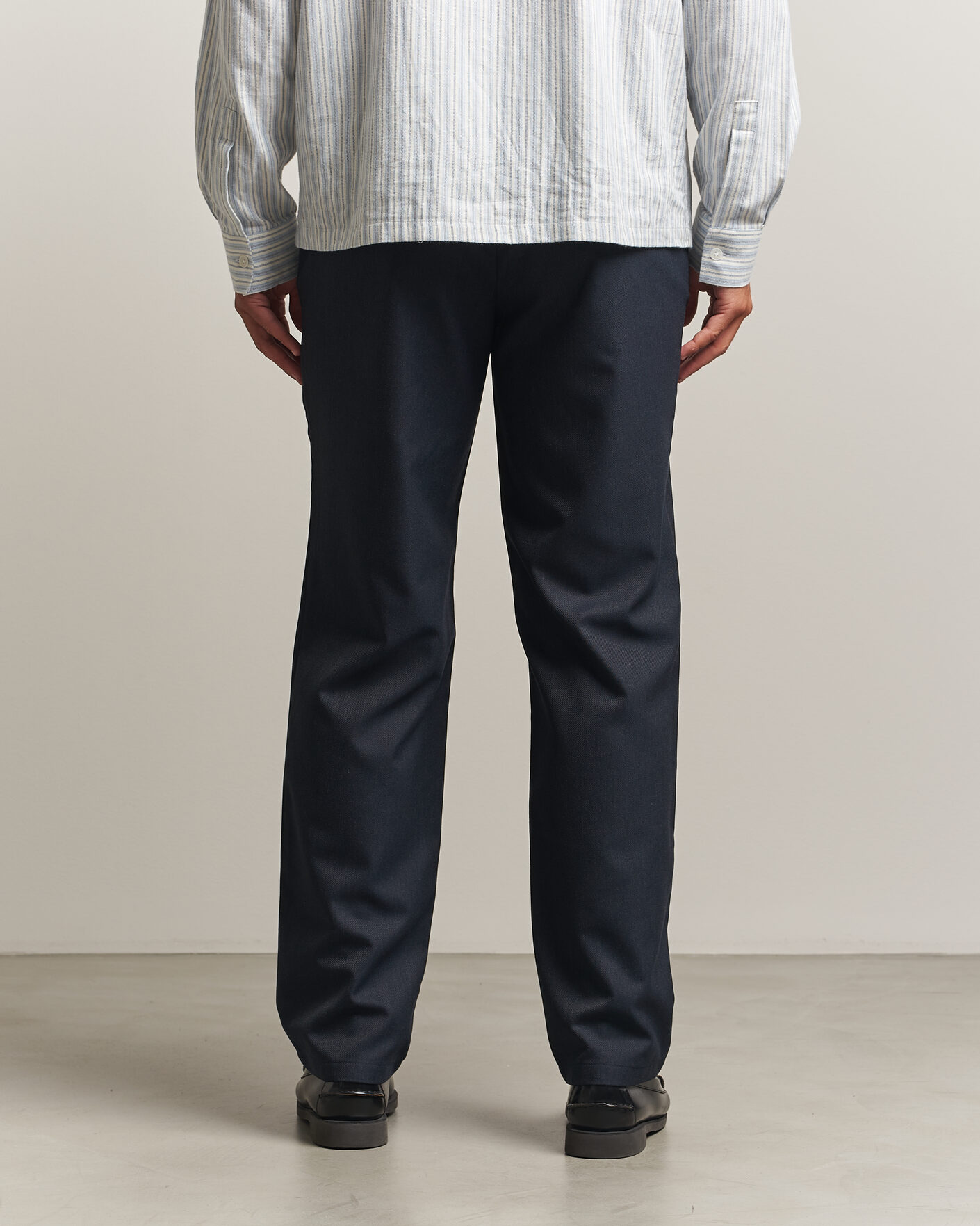 Heren | Broeken | J.Lindeberg | Logan Brushed Twill Pants JL Navy
