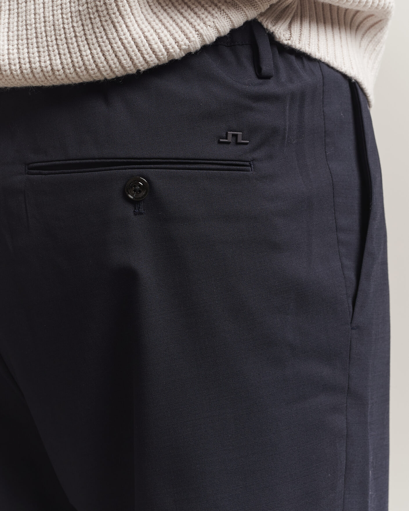 Heren | Broeken | J.Lindeberg | Harris Stretch Wool Pants JL Navy