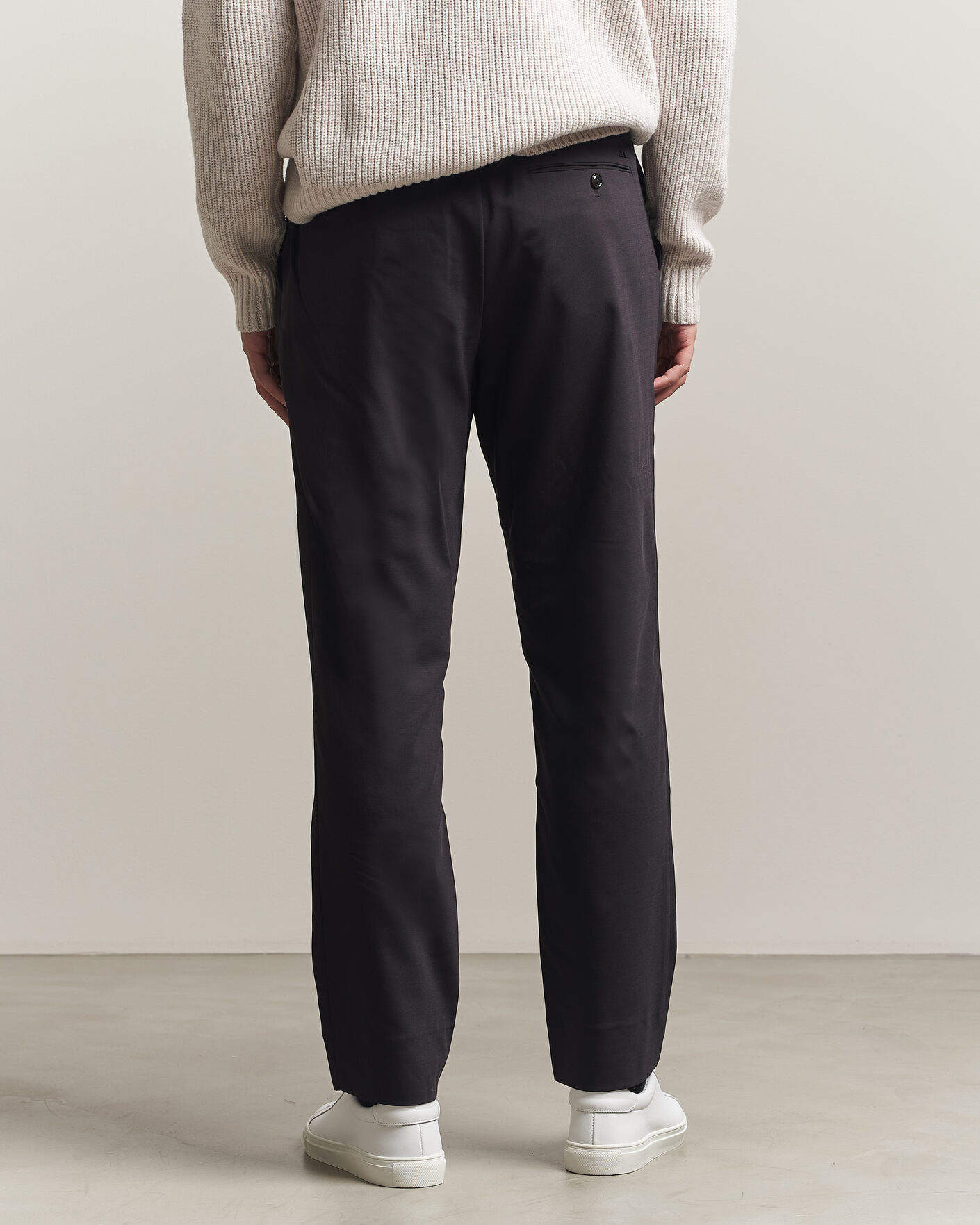 Heren | Broeken | J.Lindeberg | Harris Stretch Wool Pants Black