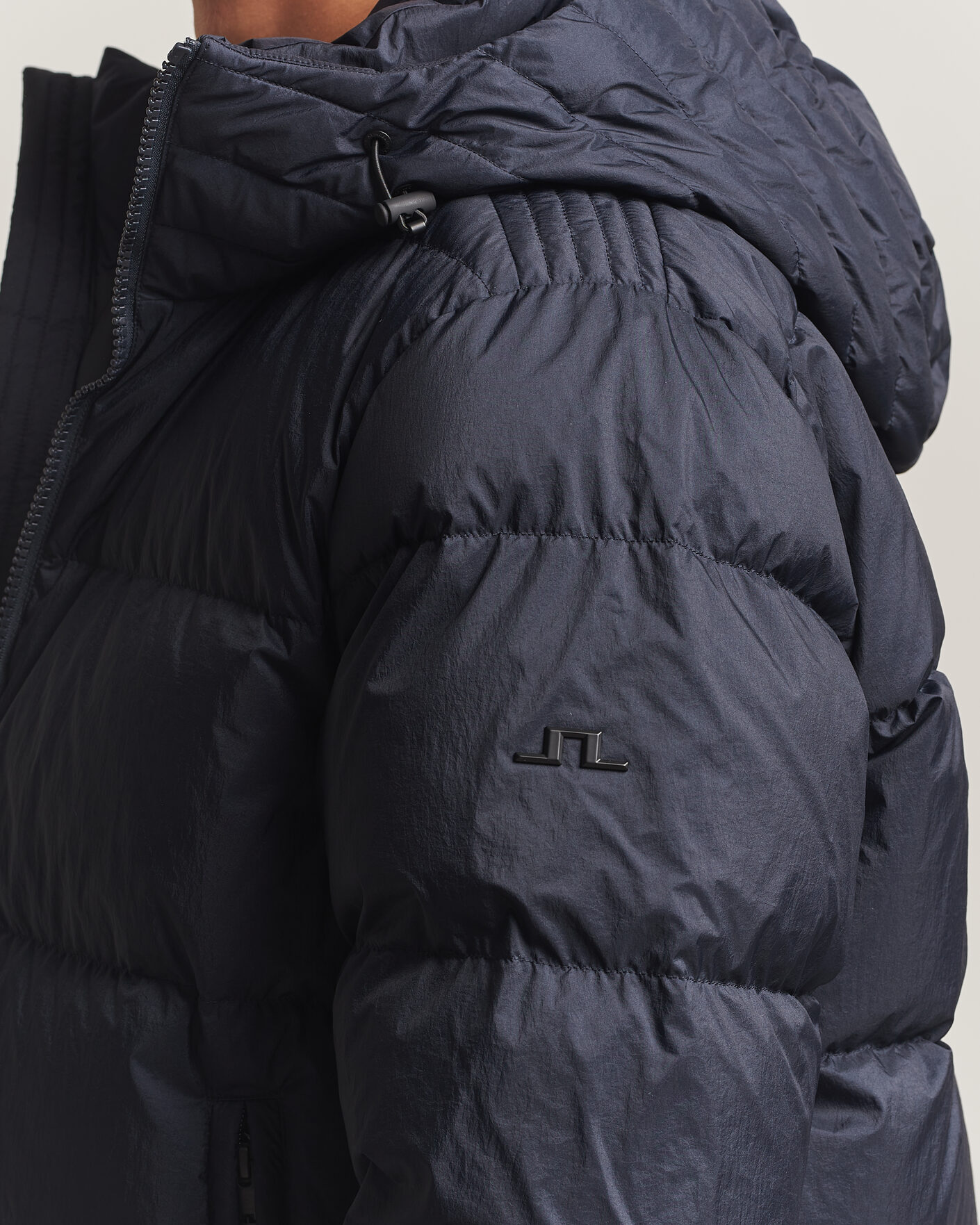 Heren | Jassen | J.Lindeberg | Daryl Crinkle Down Jacket JL Navy
