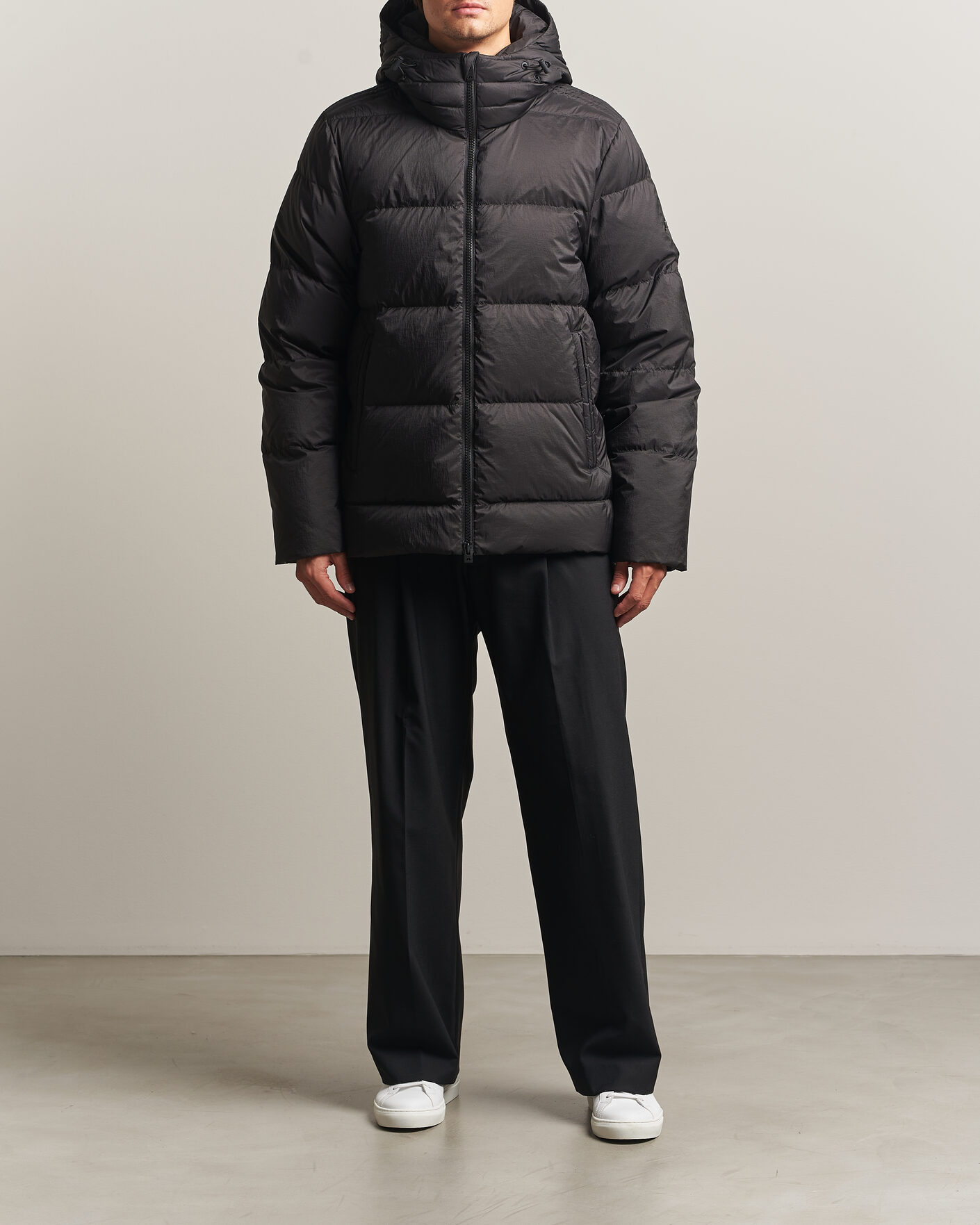 Heren | Jassen | J.Lindeberg | Daryl Crinkle Down Jacket Black
