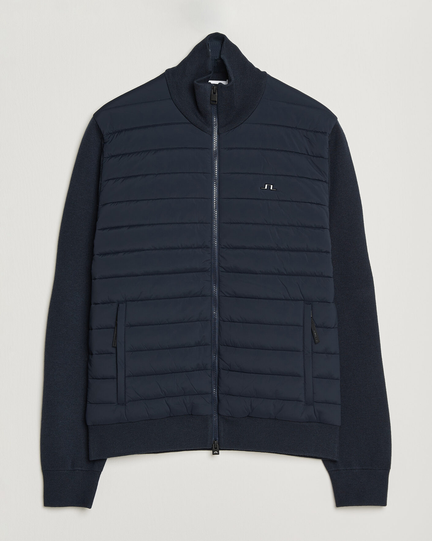Heren | Jassen | J.Lindeberg | Boen Hybrid Jacket JL Navy