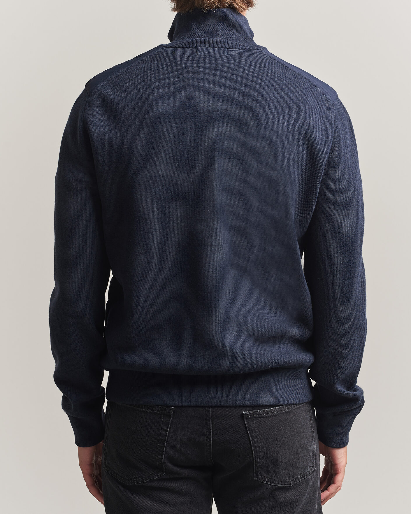 Heren | Jassen | J.Lindeberg | Boen Hybrid Jacket JL Navy