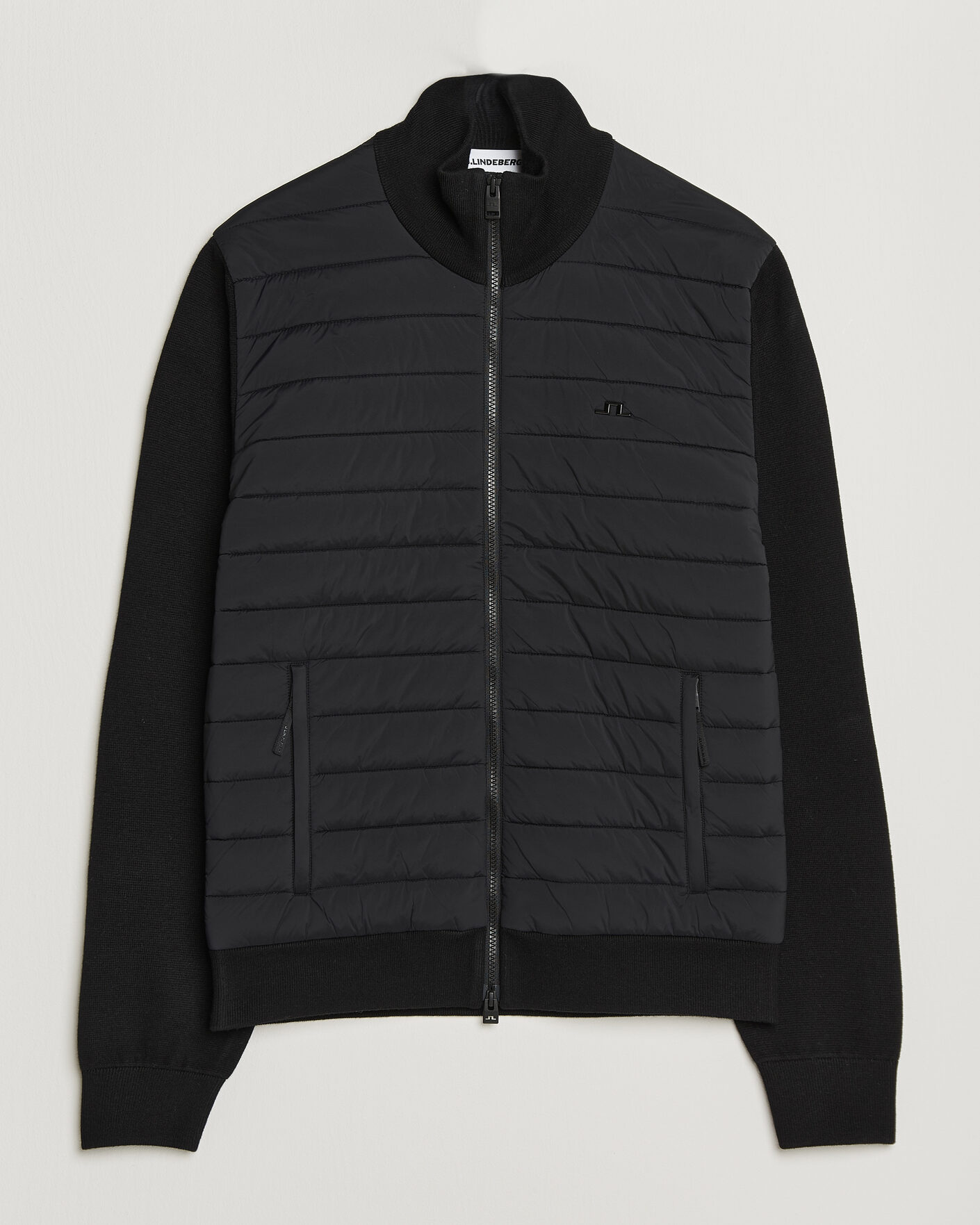 Heren | Jassen | J.Lindeberg | Boen Hybrid Jacket Black