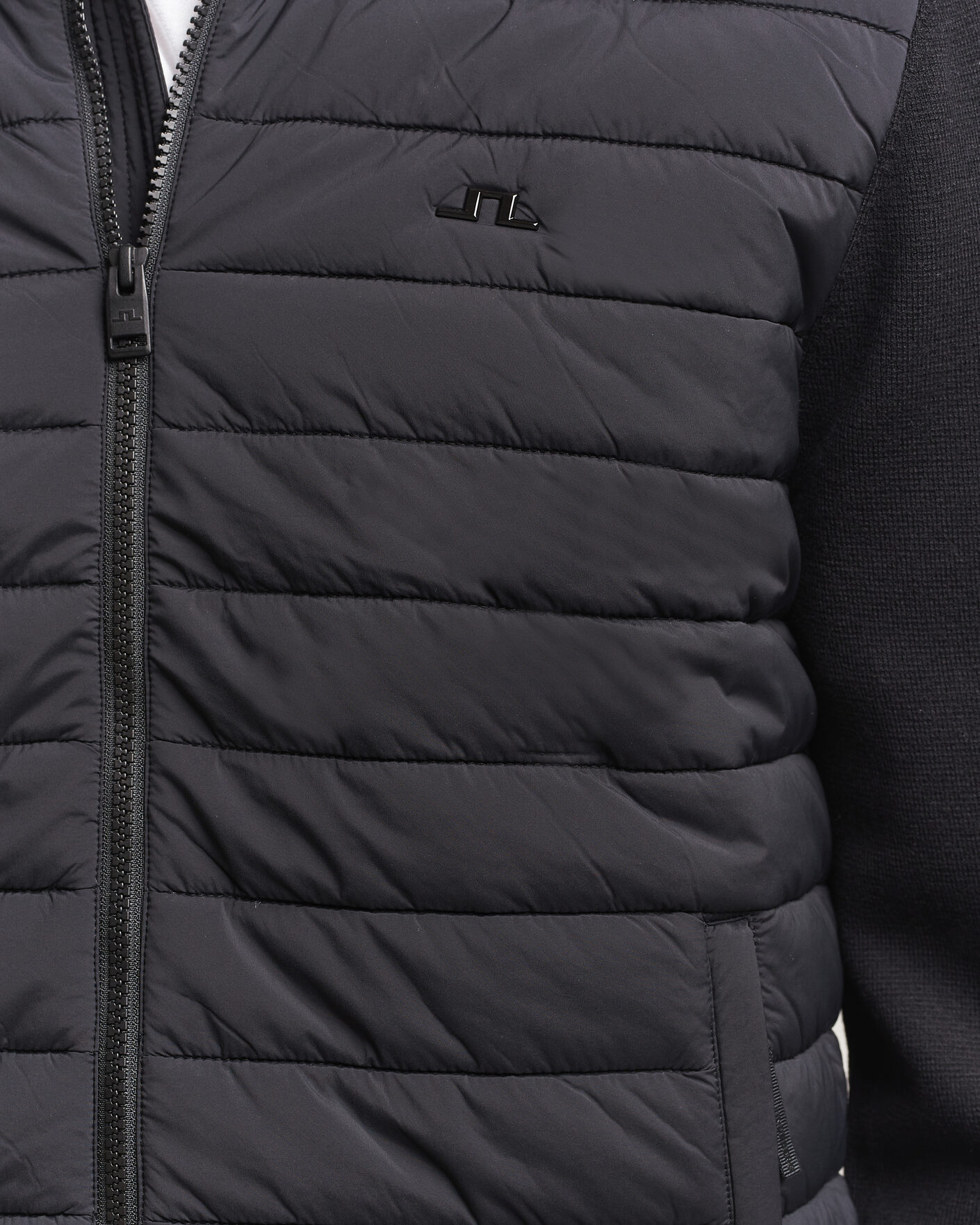 Heren | Jassen | J.Lindeberg | Boen Hybrid Jacket Black