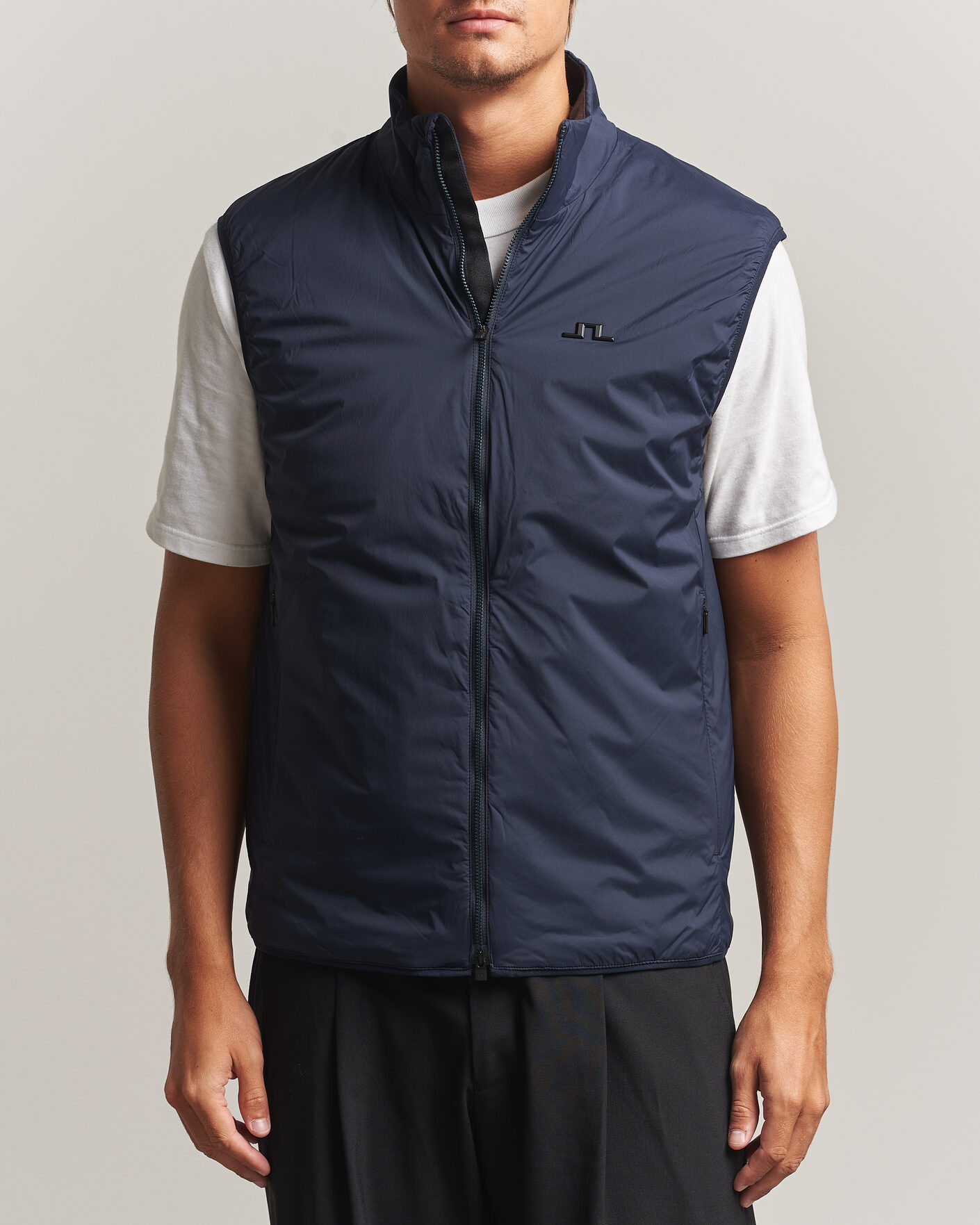 Heren | Gilets | J.Lindeberg | Clinton Padded Vest JL Navy
