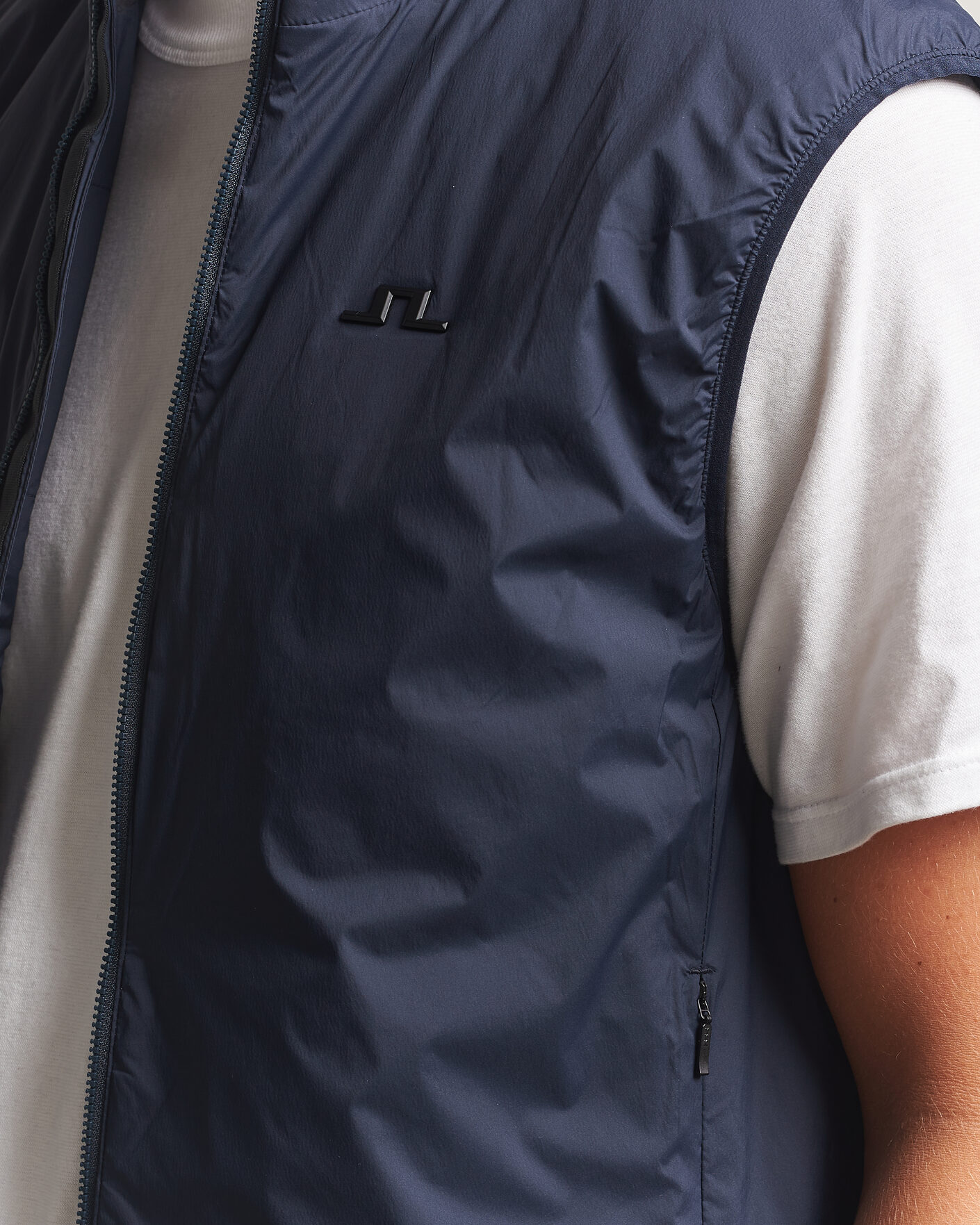 Heren | Gilets | J.Lindeberg | Clinton Padded Vest JL Navy