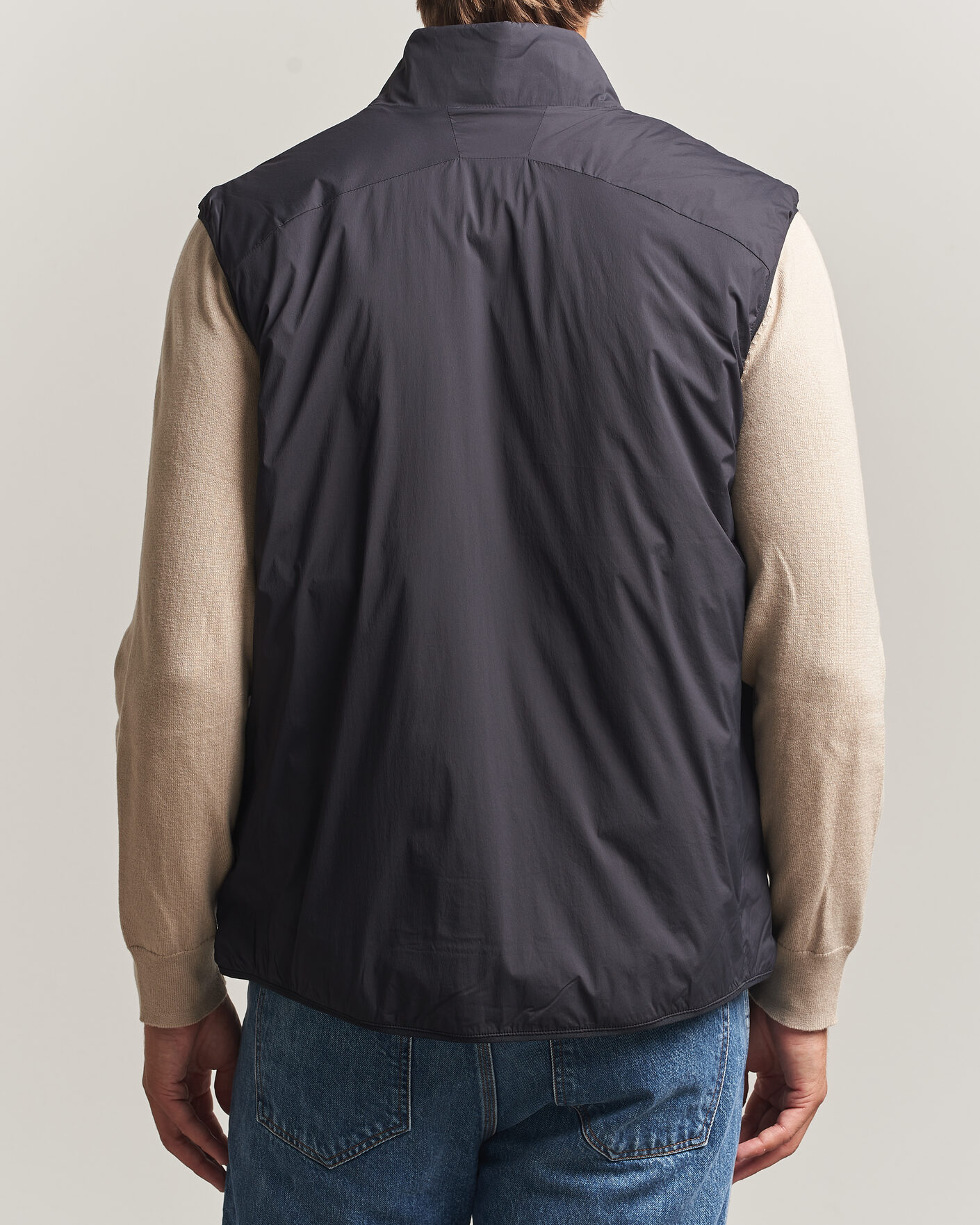 Heren | Gilets | J.Lindeberg | Clinton Padded Vest Black