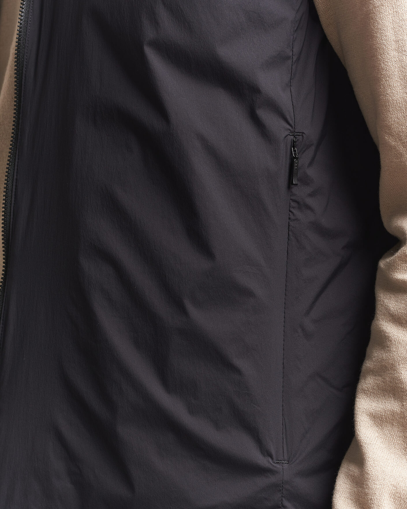 Heren | Gilets | J.Lindeberg | Clinton Padded Vest Black
