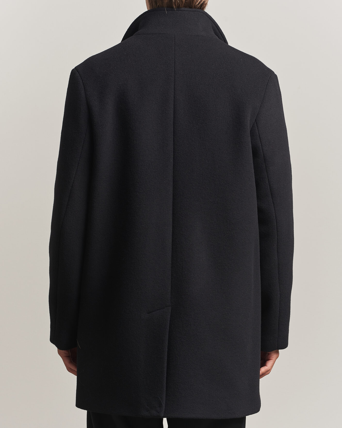 Heren | Jassen | J.Lindeberg | Lexon Wool Coat Black