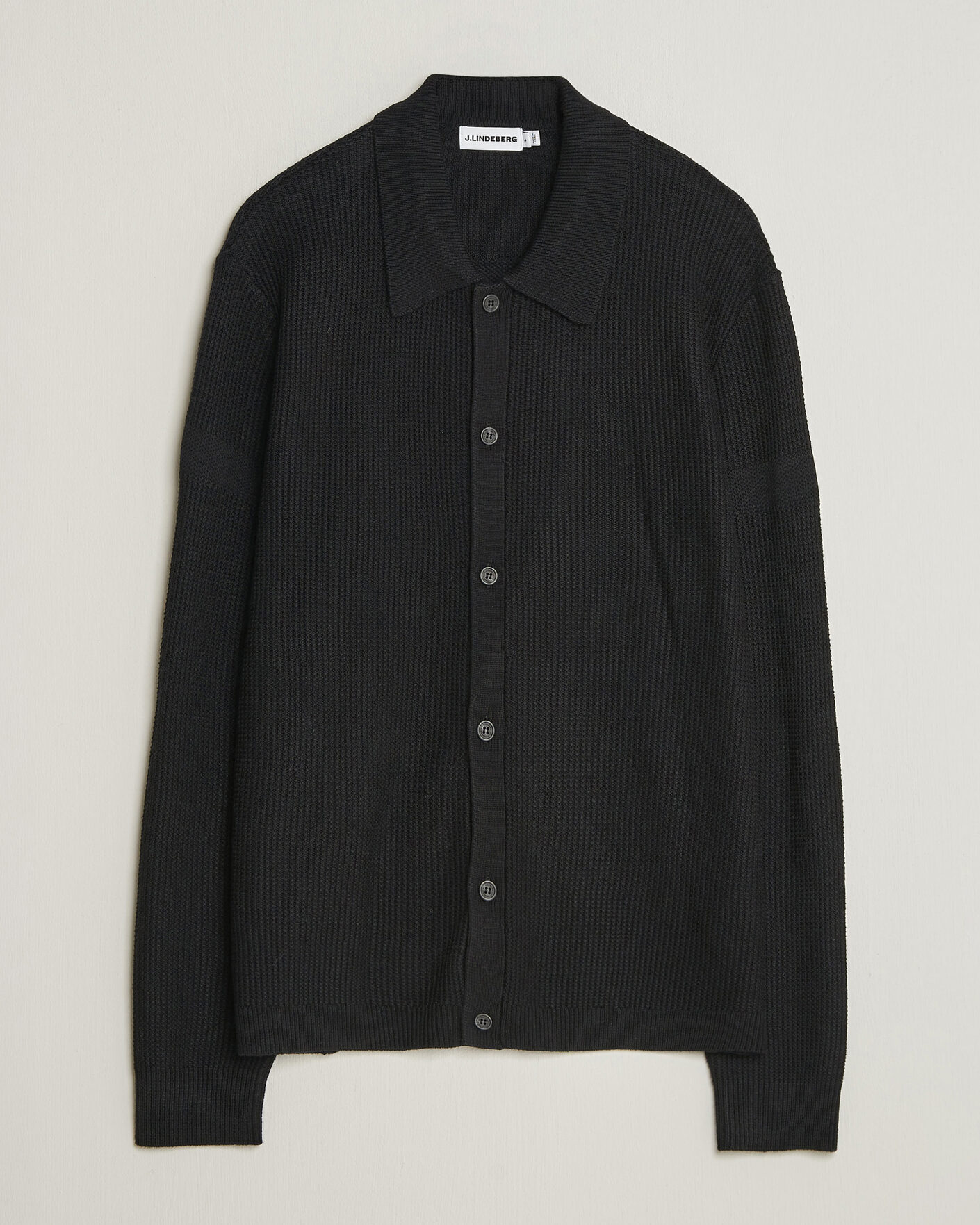 Heren | Truien | J.Lindeberg | Willem Knitted Cardigan Black