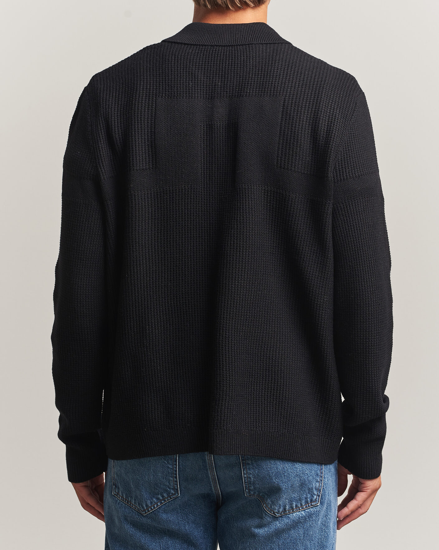 Heren | Truien | J.Lindeberg | Willem Knitted Cardigan Black