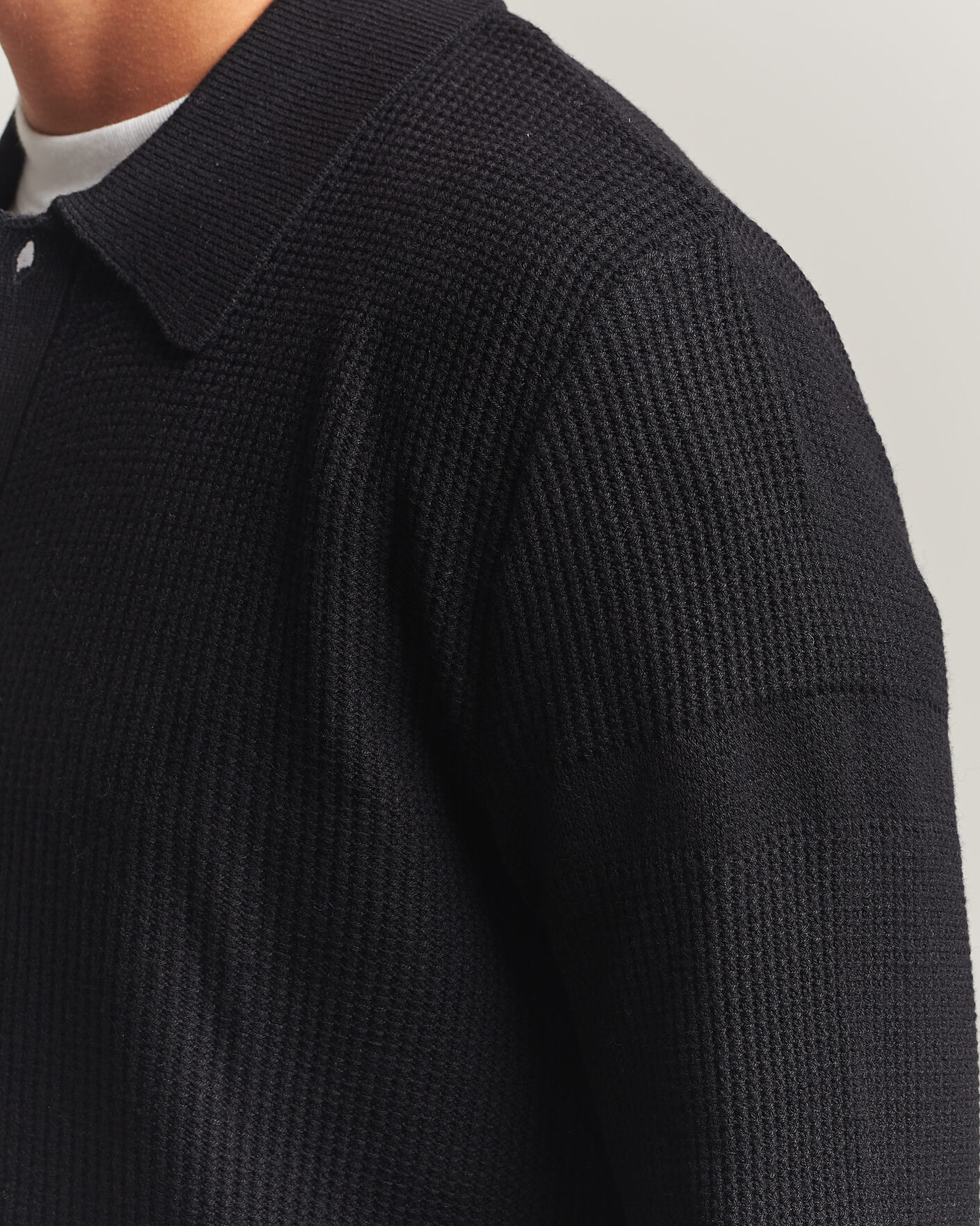 Heren | Truien | J.Lindeberg | Willem Knitted Cardigan Black